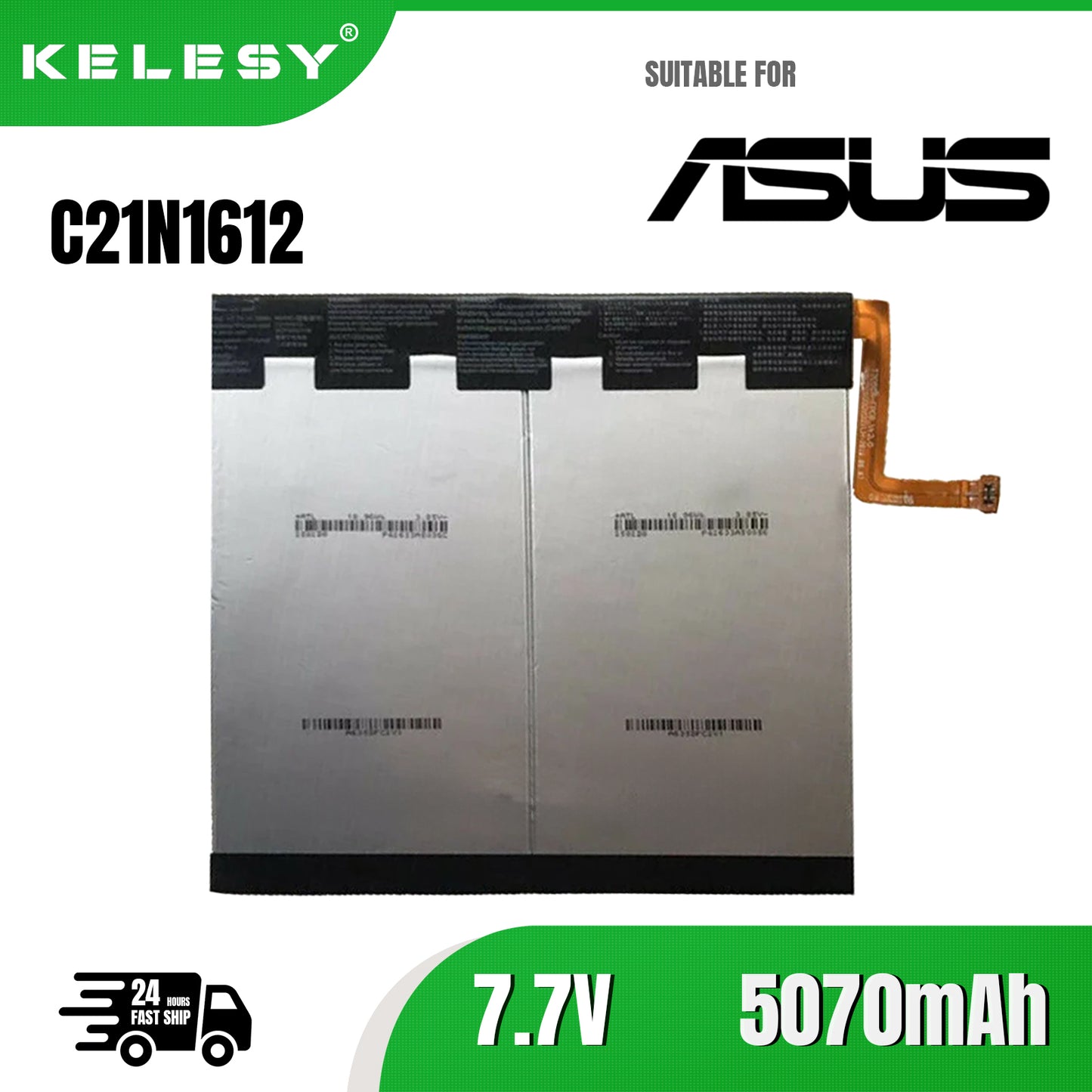 KELESY новый оригинальный аккумулятор C21N1612 7,7 В 5070 мАч для ноутбука Asus Transformer 3 T305CA T305CA-3A T305CA-3G