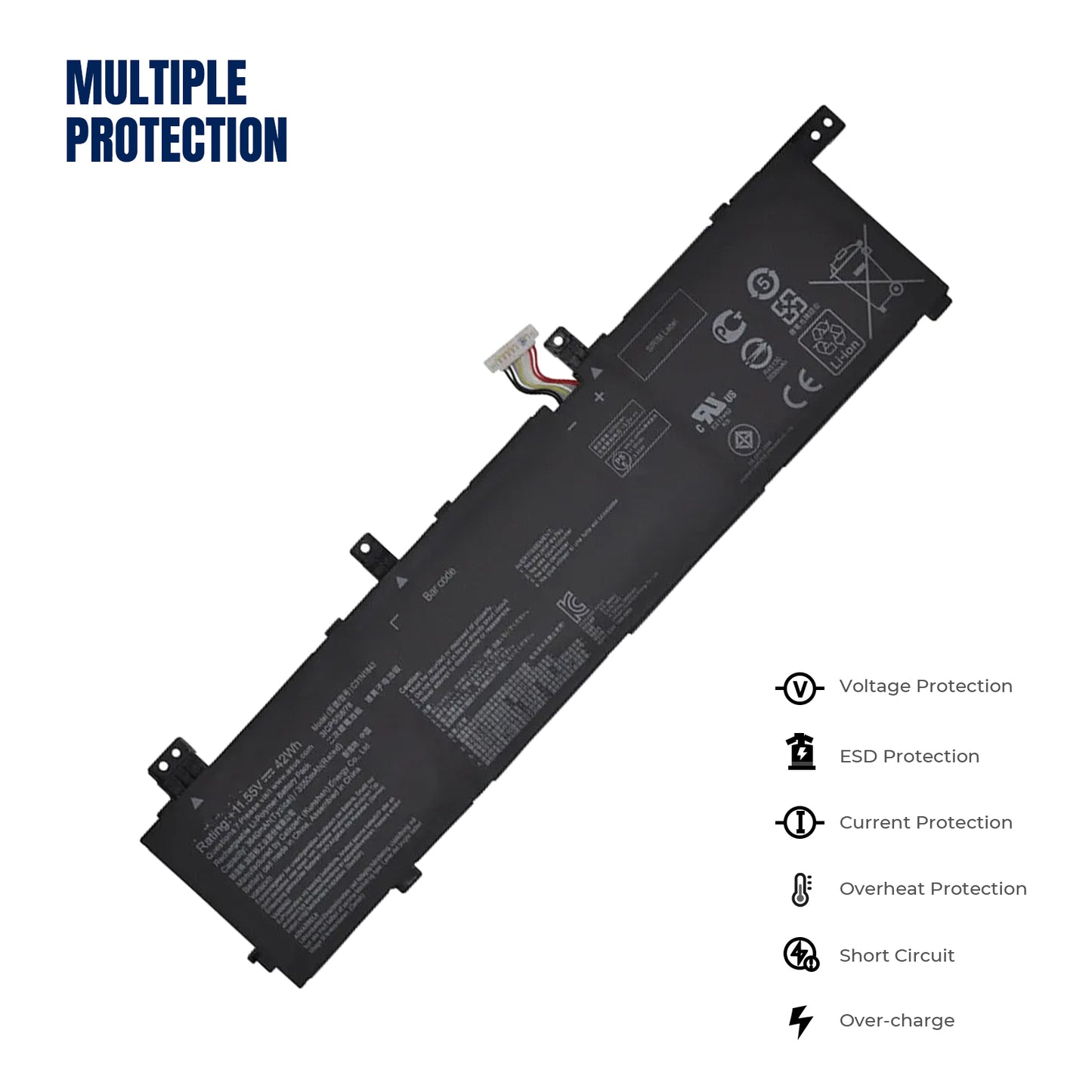 KELESY C31N1843 0B200-03430000 ASUS Laptop Battery For S14 S432 S432FA S432FL S15 S532 S532FA S532FL X432FA X532FL