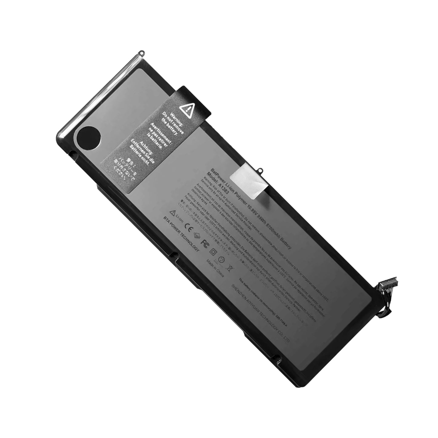 KELESY Batería A1383 de alta calidad para Apple MacBook Pro de 17 pulgadas, A1297, versión 2011, 020-7149-A10, MC725LL/A
