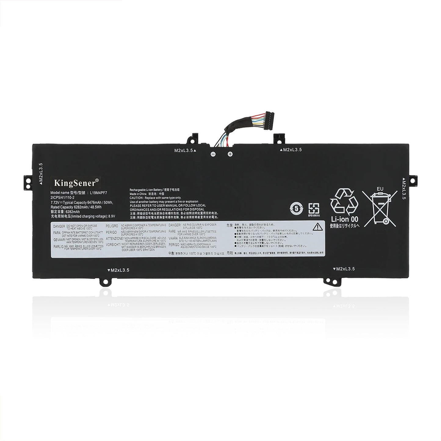 KELESY L19M4PF7 L19D4PF5 Battery For Lenovo YOGA 13S 2021 For Yoga 7 Carbon 13ITL5 Series 7.72V 6476mAh