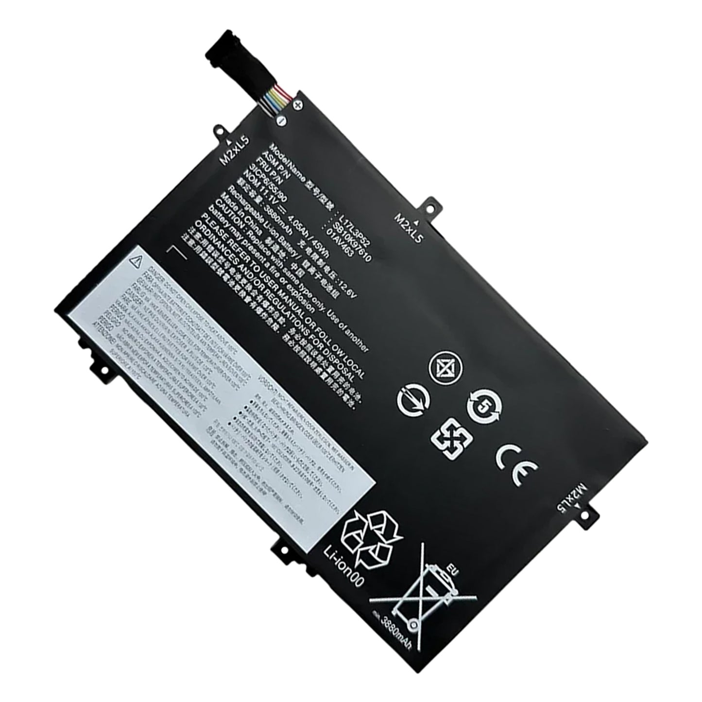 KELESY L17L3P52 para Lenovo ThinkPad L480 L490 L580 L590 L14 L15 batería del ordenador portátil de la serie 01AV464 L17M3P54