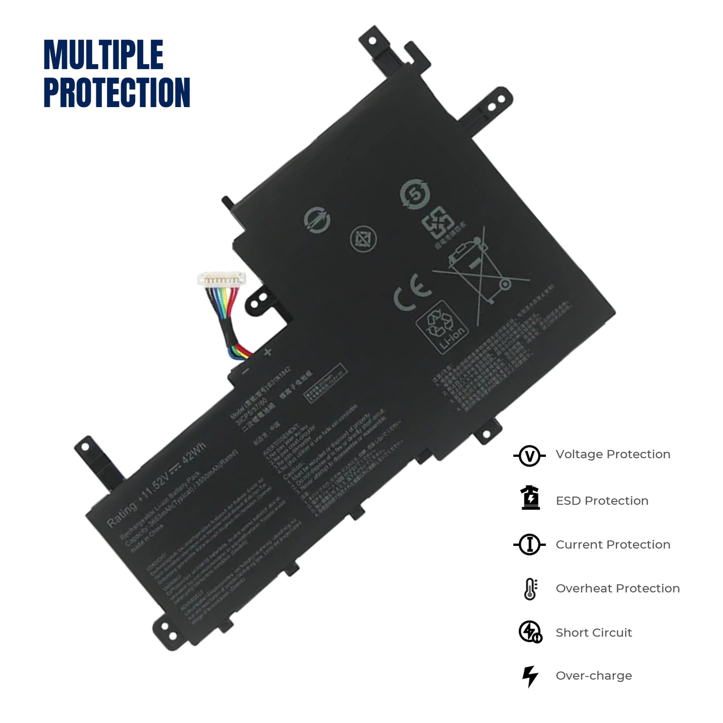 KELESY B31N1842 Laptop Battery For ASUS VivoBook F513EA F513EP F513IA K513E K513EA K513EP KM513UA M513IA M513UA S513EA S513F