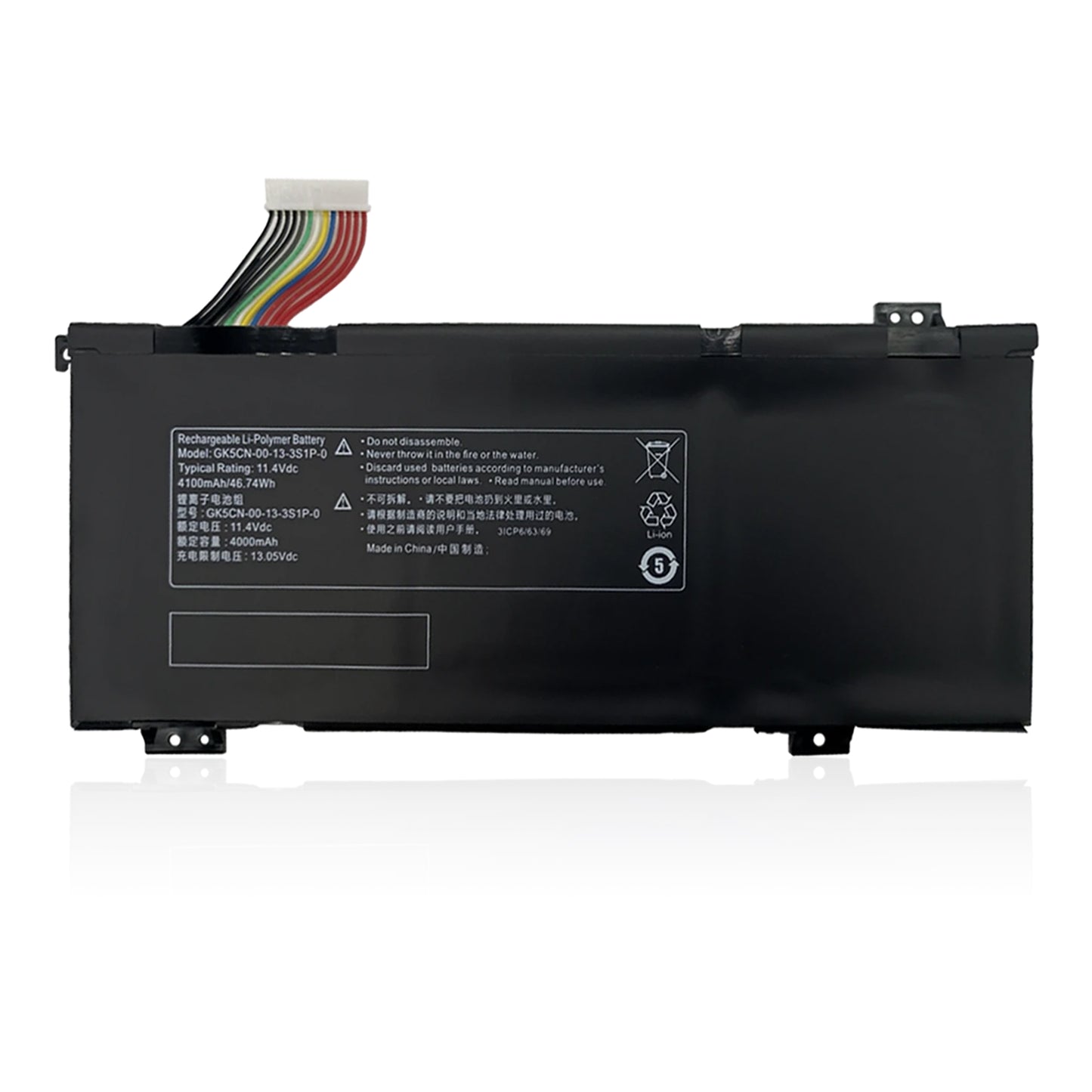 KELESY GK5CN-00-13-3S1P-0 Battery For HP MECHREVO X8Ti Z2 MACHENIKE T90 Plus T90-T3p F117-B F117-B6 GK5CN GK5CN4Z GK7CN6Z