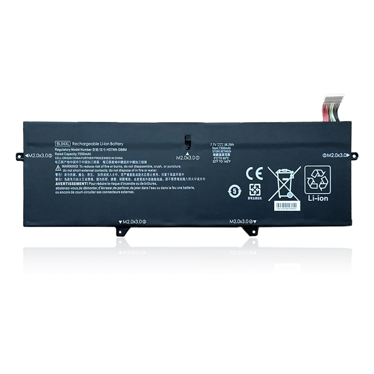 KELESY BL04XL BLO4XL HSTNN-DB8M HSTNN-UB7N L07041-855 L07353-241 L07353-541 Laptop Battery For HP EliteBook X360 1040 G5 G6 7.7V