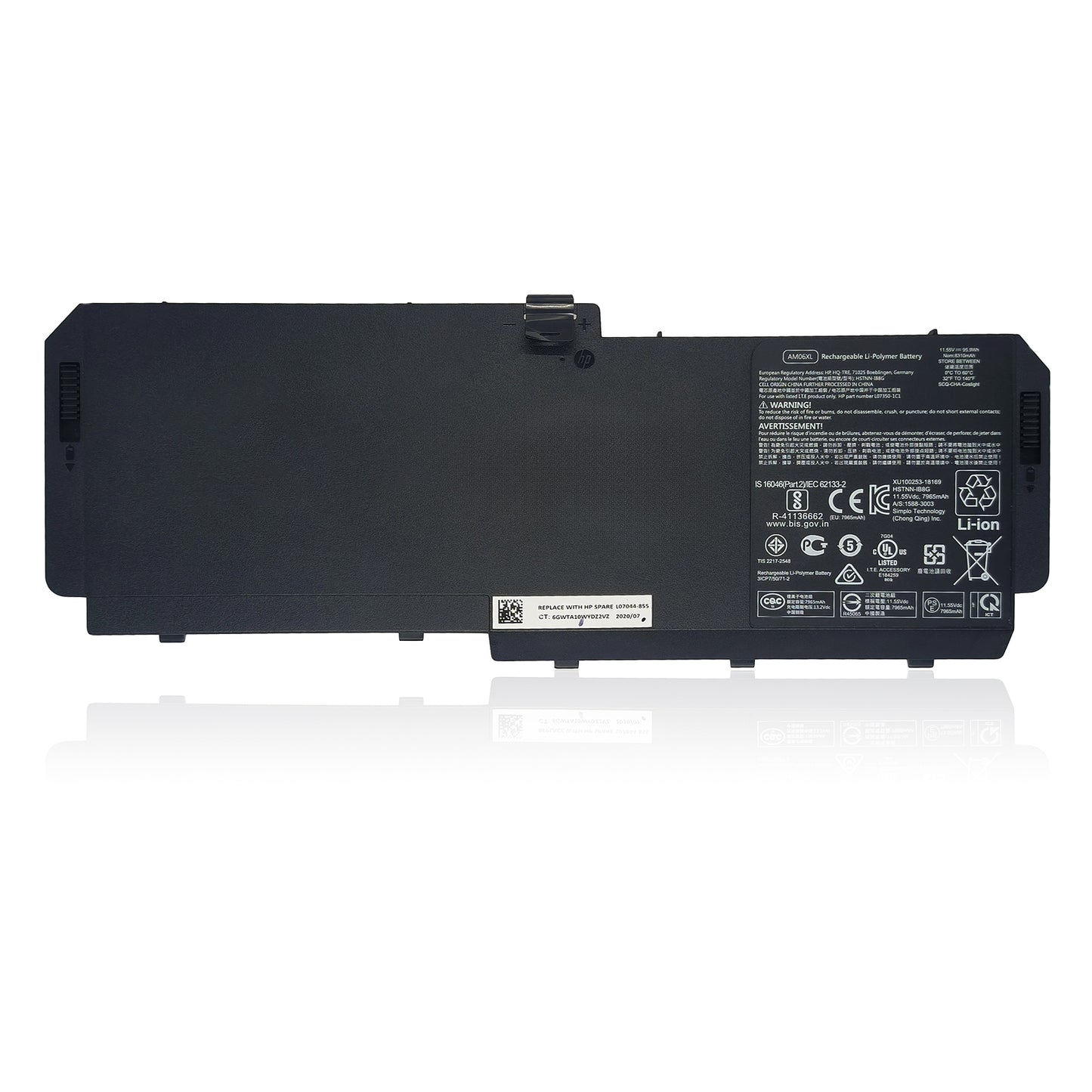 KELESY 11.55V 95.9Wh Laptop Battery For HP ZBook 17 G5 G6 Series AMO6XL HSTNN-IB8G L07350-1C1 L07044-855 AM06095XL