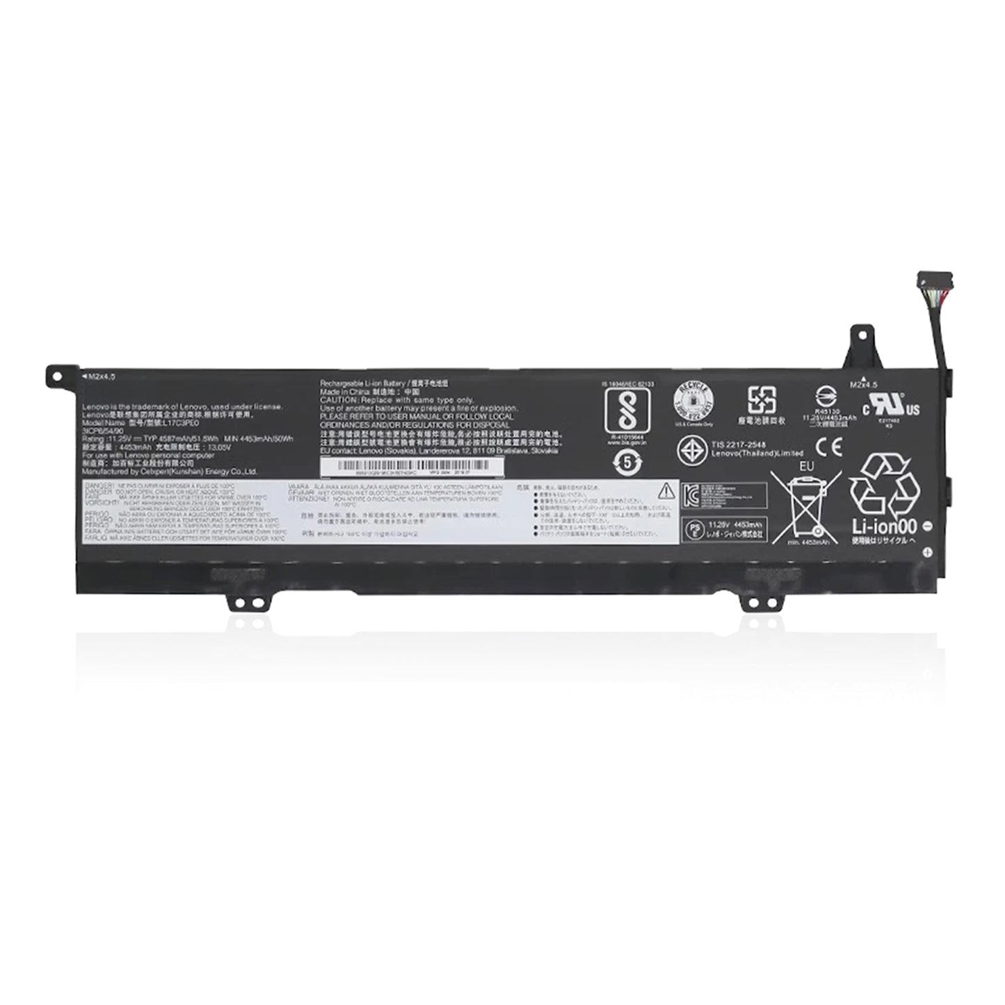 KELESY L17C3PE0 L17L3PE0 Laptop Battery For Lenovo Yoga 730-15IKB 730-15IWL 730-15IKB(81CU) 730-15IWL-81JS Series 4520mAh