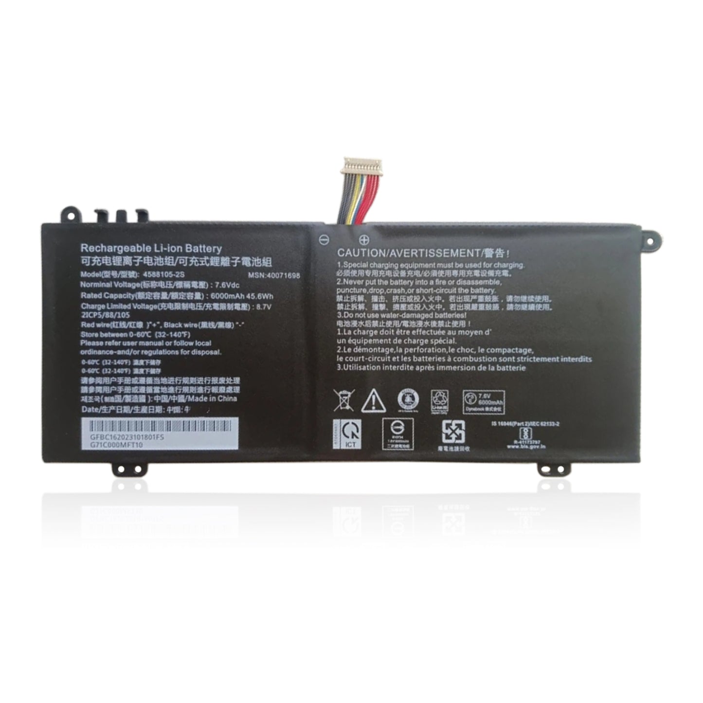 KELESY Batería Para Medion Akoya E15403, 4588105-2S, para Dynabook Satellite Pro, C50-E-105, C50D-B-10D, C50D-B-10E