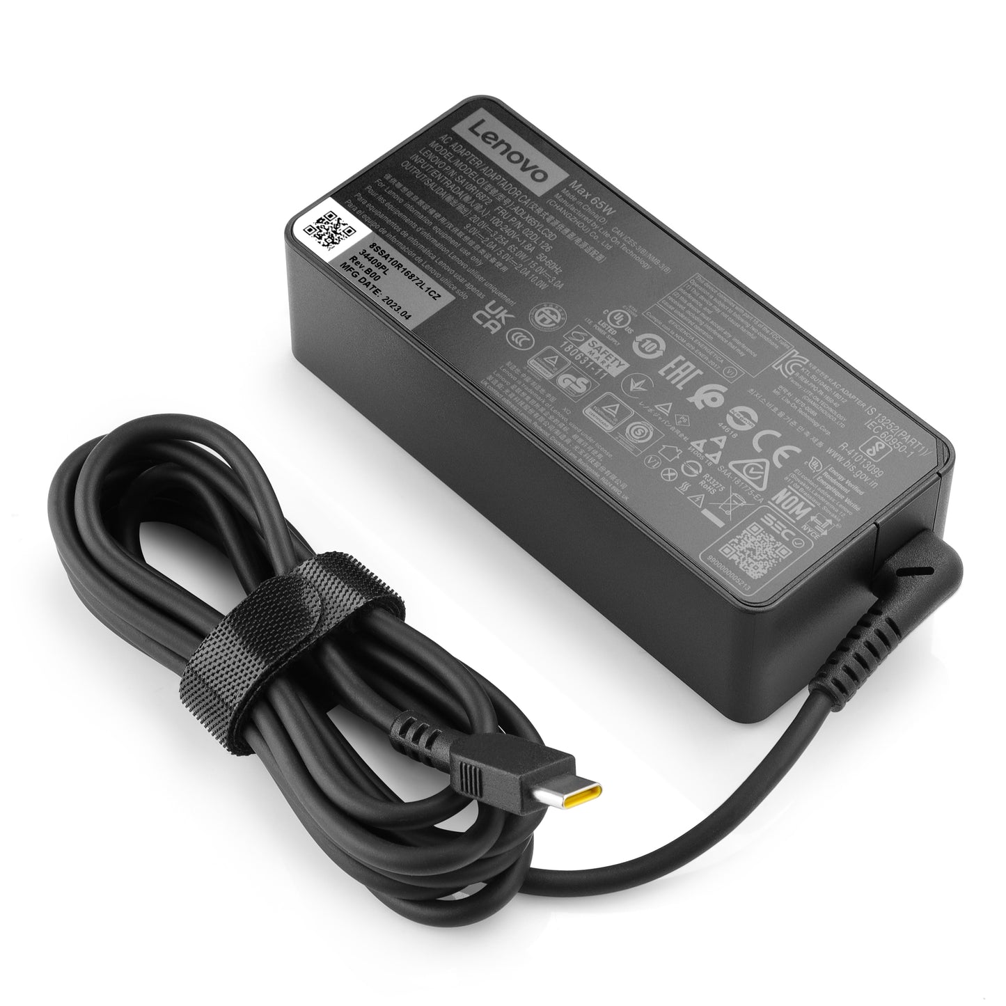 Lenovo Laptop AC Adapter for Lenovo 65W USB Type-C, ADLX65YLC3D