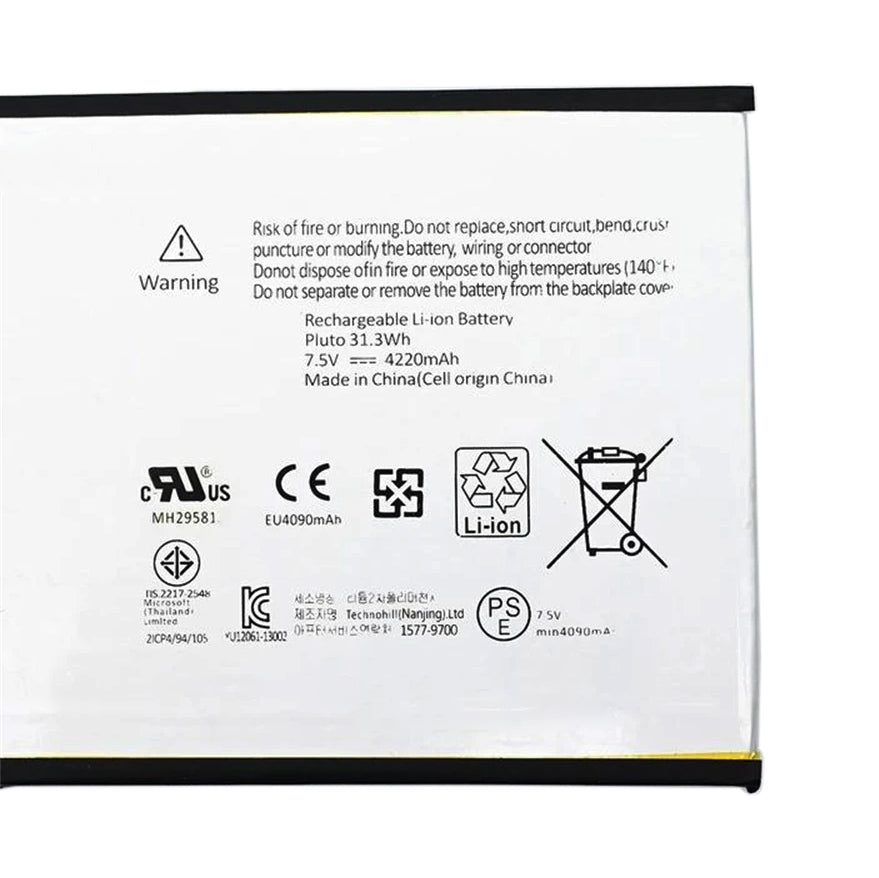 KELESY P21G2B Table Computer Battery For Samsung Sdi Microsoft Surface Rt 2 3 Rt2 3 Laptop Battery P21G2B 7.5v 31.3wh