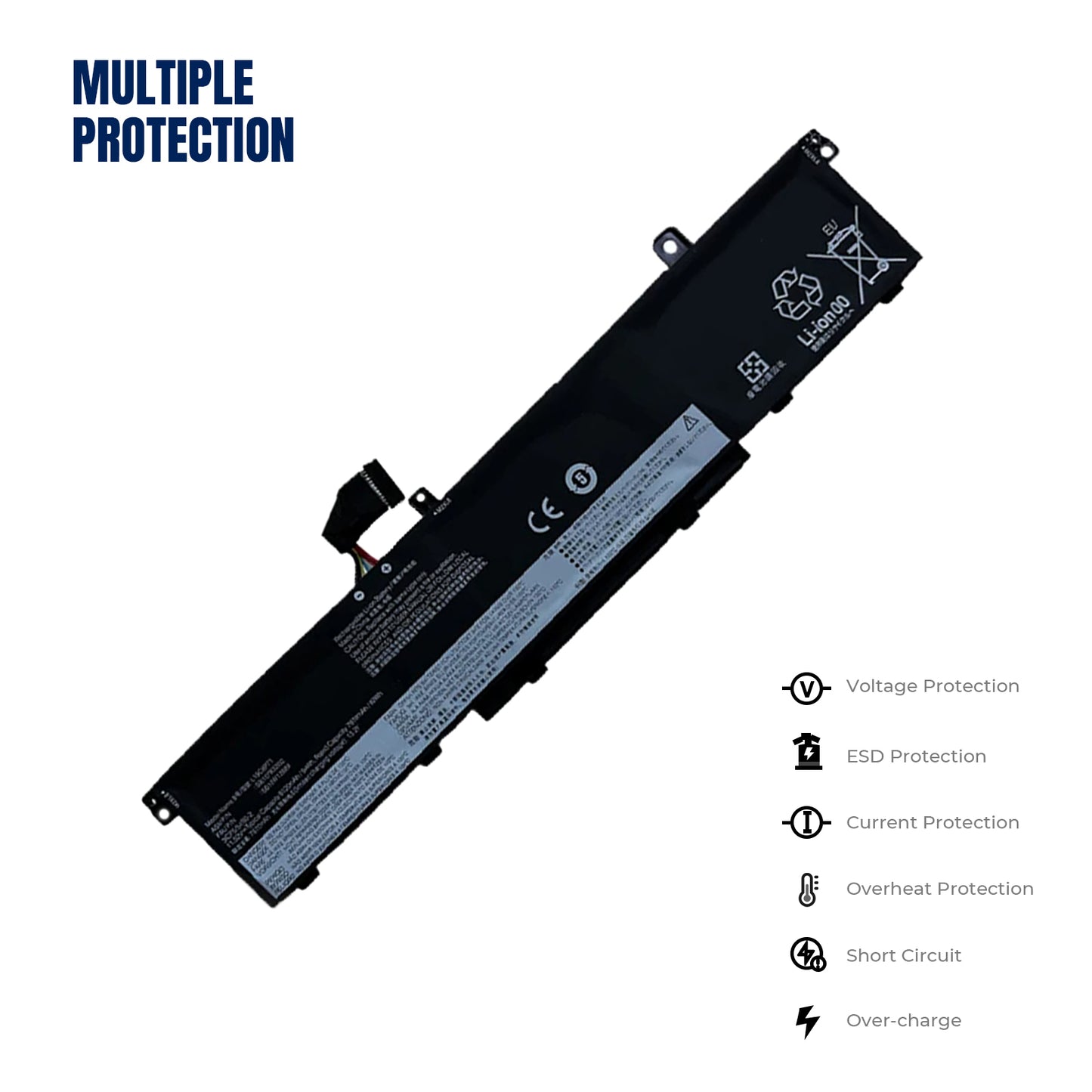KELESY Batería de ordenador portátil L19C6P71 L19L6P71 para Lenovo ThinkPad P15 P17 T15G Gen1 20SN 20SQ 20ST 20SU 5B10W13958