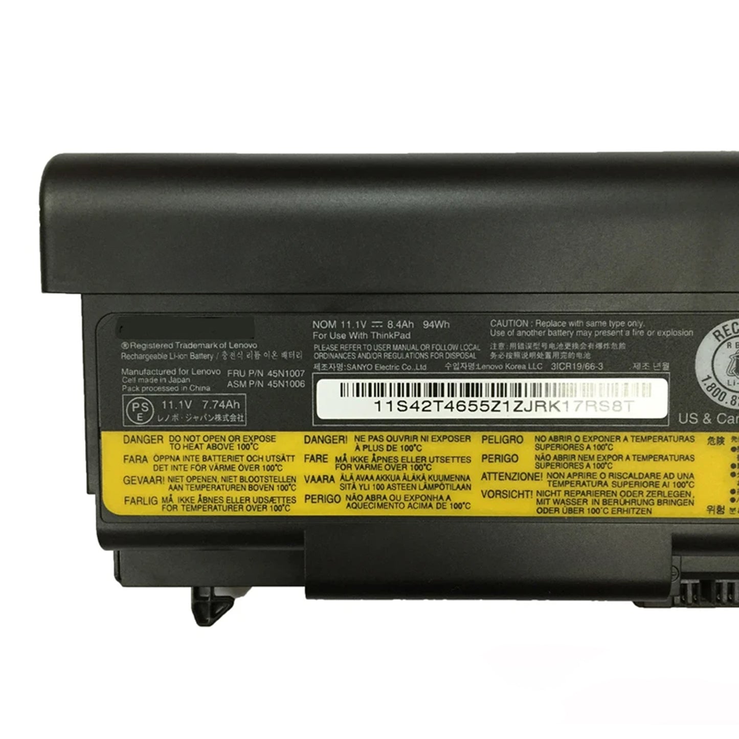 KELESY 70++ 0A36303 11.1V 94Wh Original Laptop Battery for Lenovo ThinkPad T430 T420 L410 L510 W530 45N1007