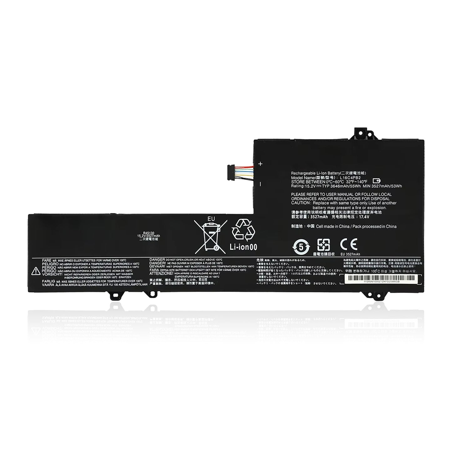 KELESY L16C4PB2 L16M4PB2 L16L4PB2 Laptop Battery For Lenovo IdeaPad 720S-14IKB V720-14 K42-80 Series Notebook 15.2V 55WH
