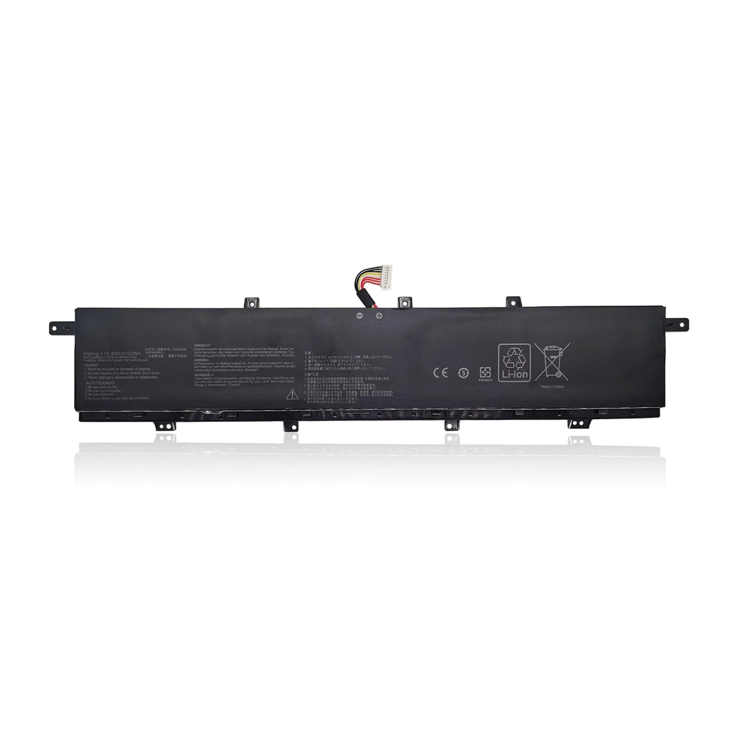 KELESY Batería de ordenador portátil C42N2008 para ASUS ZenBook Pro Duo 15 OLED UX582 UX582LR Series XS74T UX582LR-H2002TS