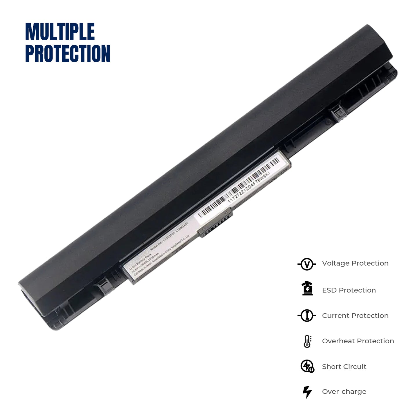 KELESY L12S3F01 L12M3A0110.8V 3350mAh Laptop Battery for Lenovo IdeaPad S210 S215 Touch S20-30 L12C3A01 L12M3A01