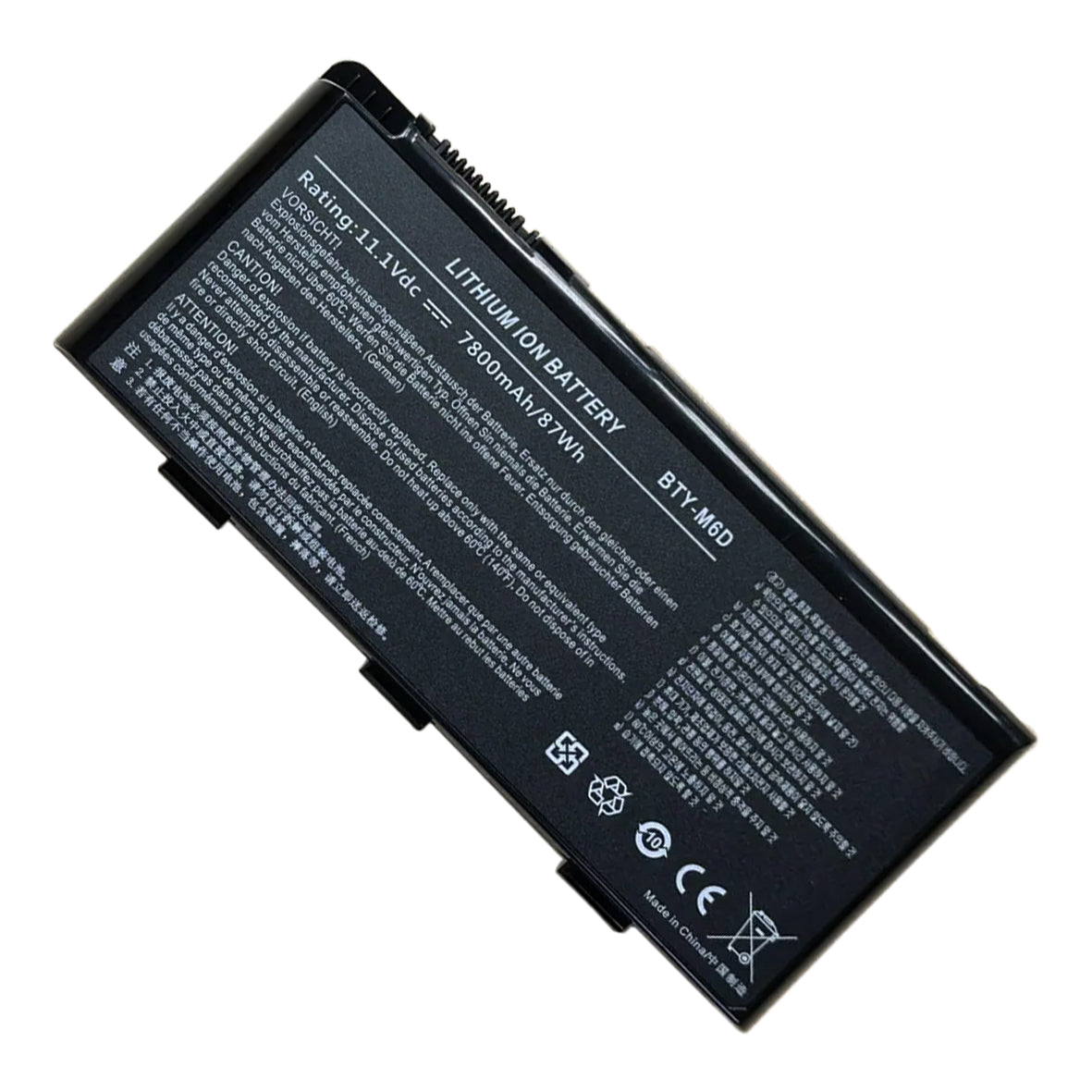 KELESY BTY-M6D Laptop Battery for MSI GT60 GT70 GX780R GX680 GX780 GT780R GT660R GT663R GX660 GT680R