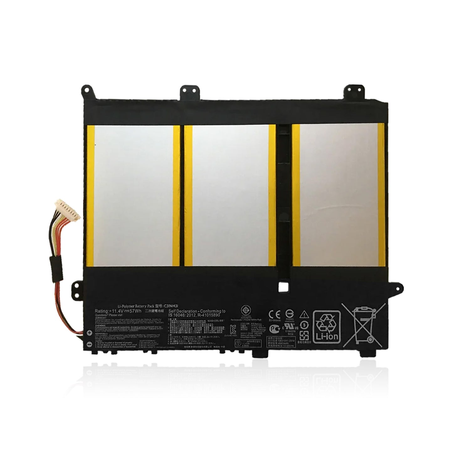 KELESY Batería de ordenador portátil C31N1431 para Asus EeeBook, R416SA, L403SA, E403SA-WX0002H, FA087T, VivoBook, L403NA