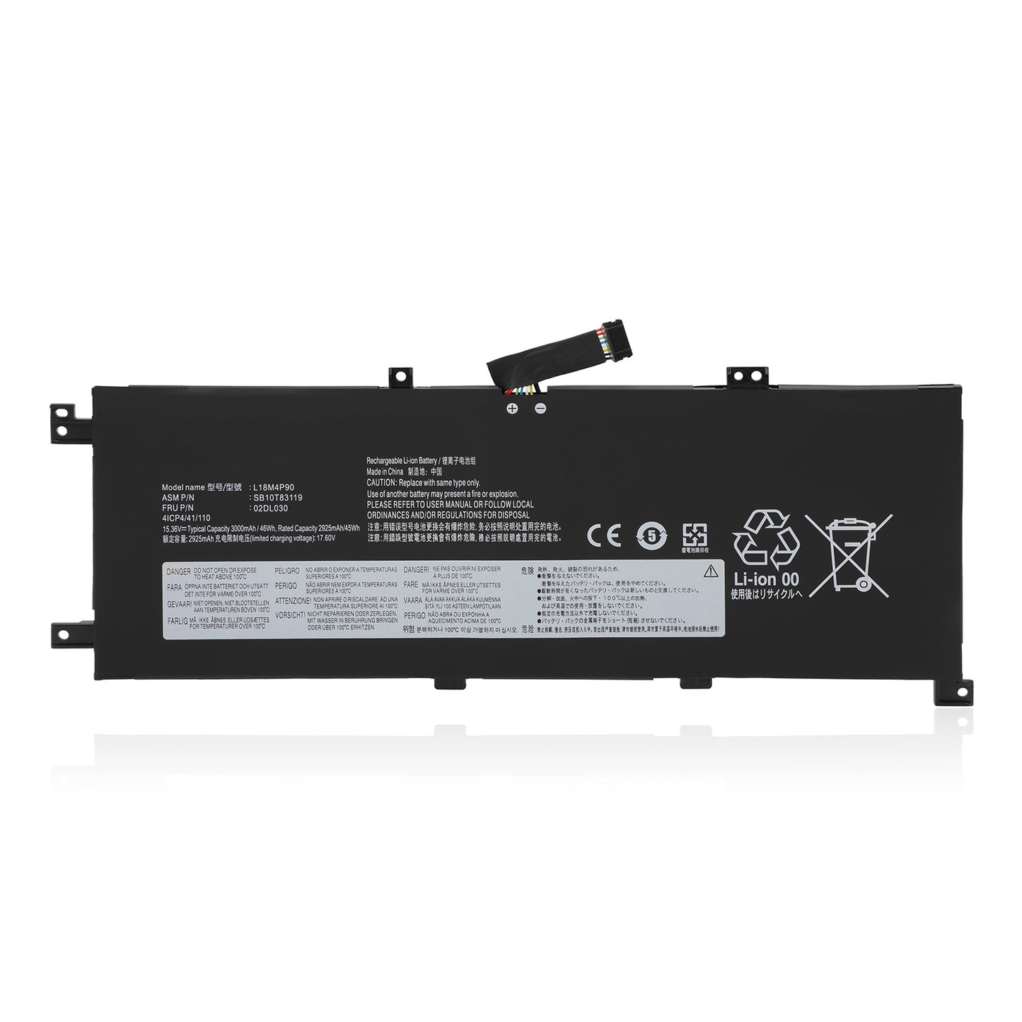 KELESY новый L18C4P90 L18M4P90 SB10T83120 5B10W13934 аккумулятор для Lenovo ThinkPad L13 Yoga 20R6S00800 Legion 7-16ACHg6 1005007305666974