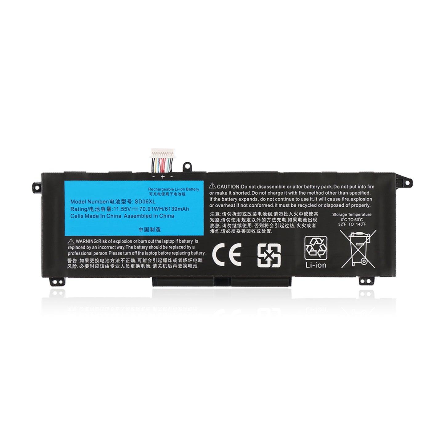 KELESY SD06XL Laptop Battery For HP Omen 15-EK 15-EN 15-ek0xxx 15-ek0013dx 15-ek1013dx 15-EK0019NR EK0008CA EK1017TX TPN-Q23