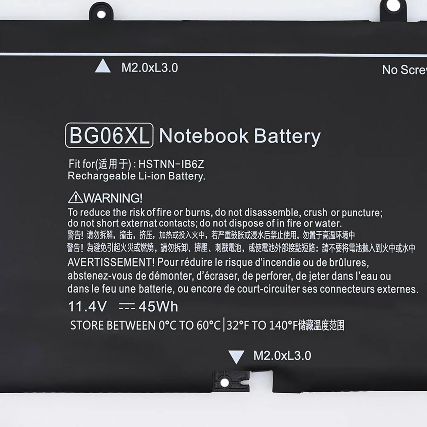 KELESY Original Laptop Battery HP BG06XL(11.4V 45Wh) For 1040 G3 HSTNN-IB6Z 805096-001 11.1v 45Wh