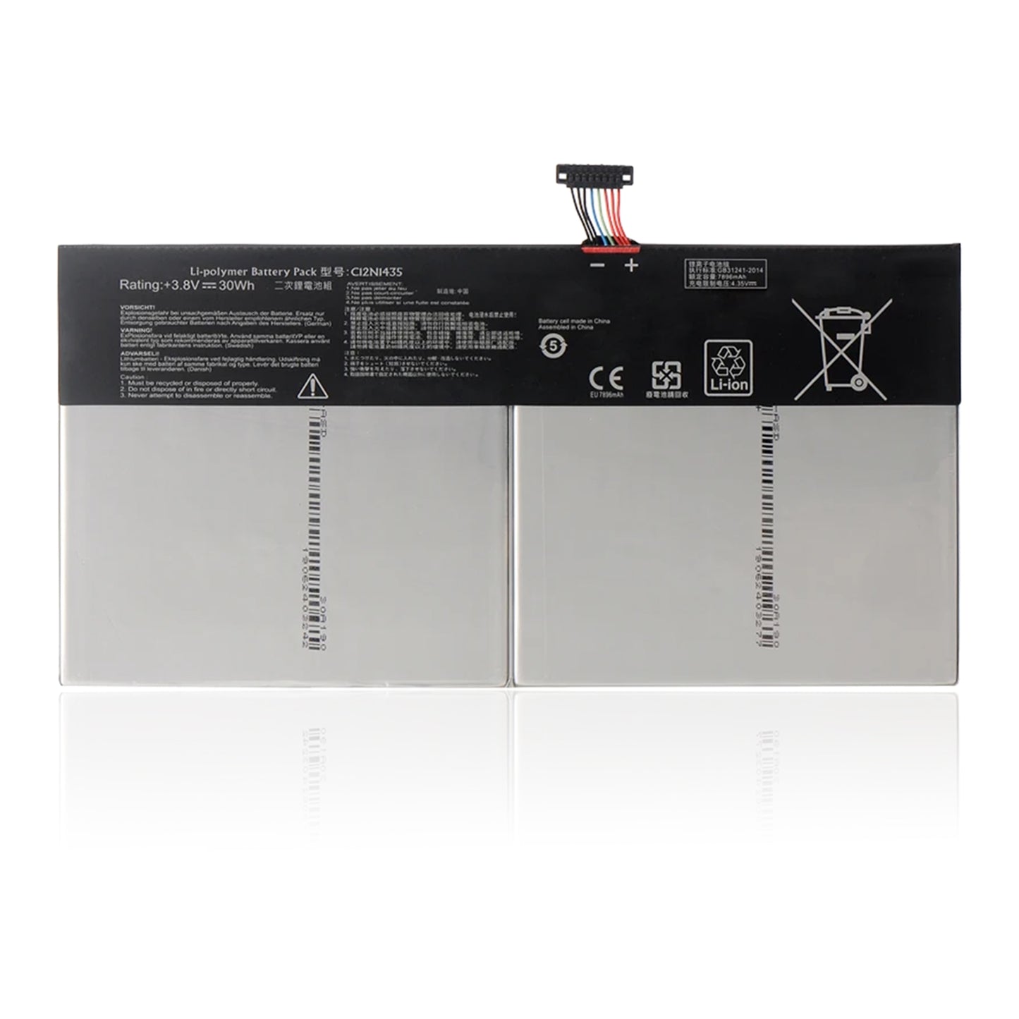 KELESY C12N1435 30WH Laptop Battery for ASUS T100HA T100HA-FU006T 10.1-Inch 2 in 1 Touchscreen Series Tablet battery 3.8V