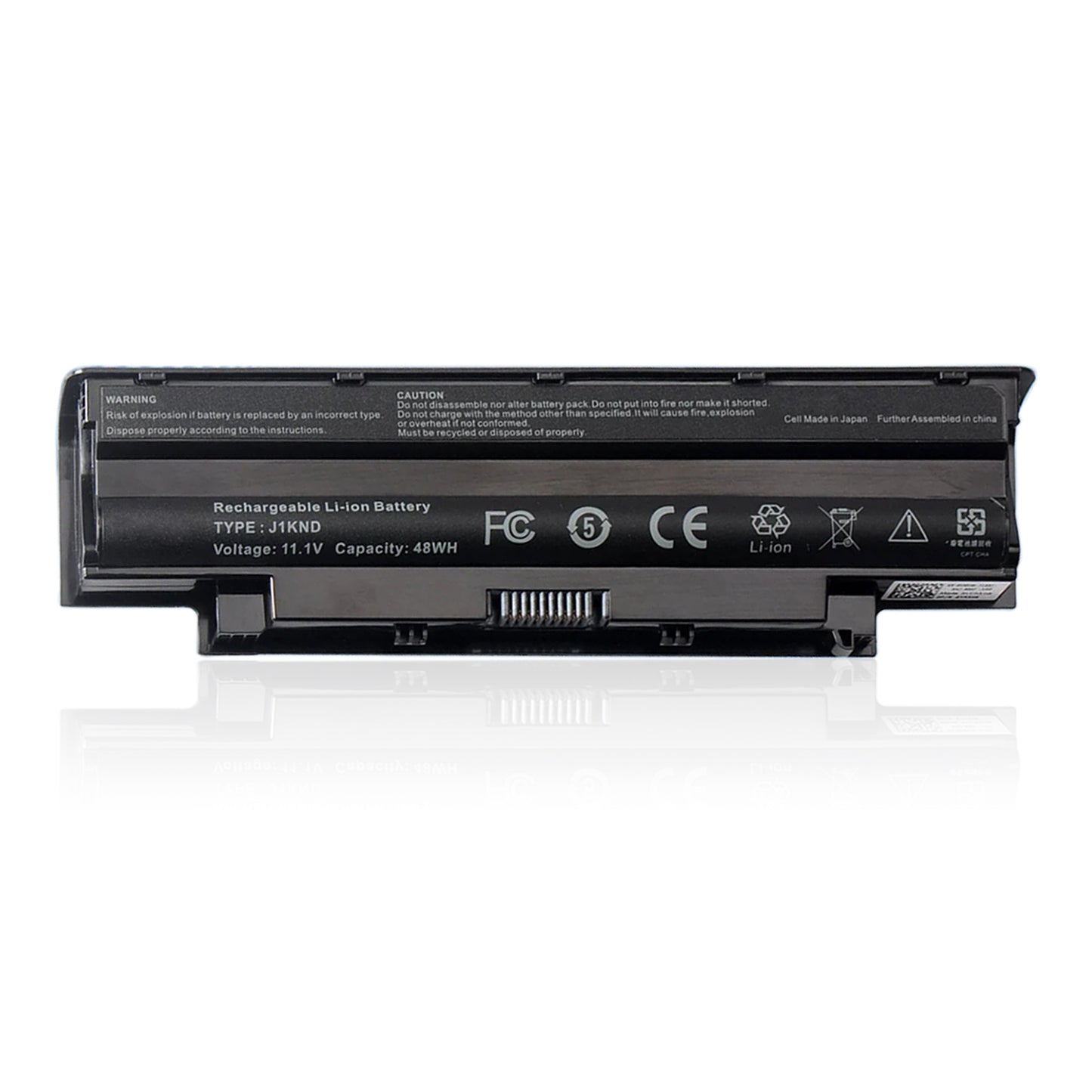 KELESY J1KND J4XDH 9TCXN Laptop Battery For Dell Inspiron M5030R M411R M4110 M503 13R N3010 N3010D 9T48V 4T7JN FMHC10 48WH