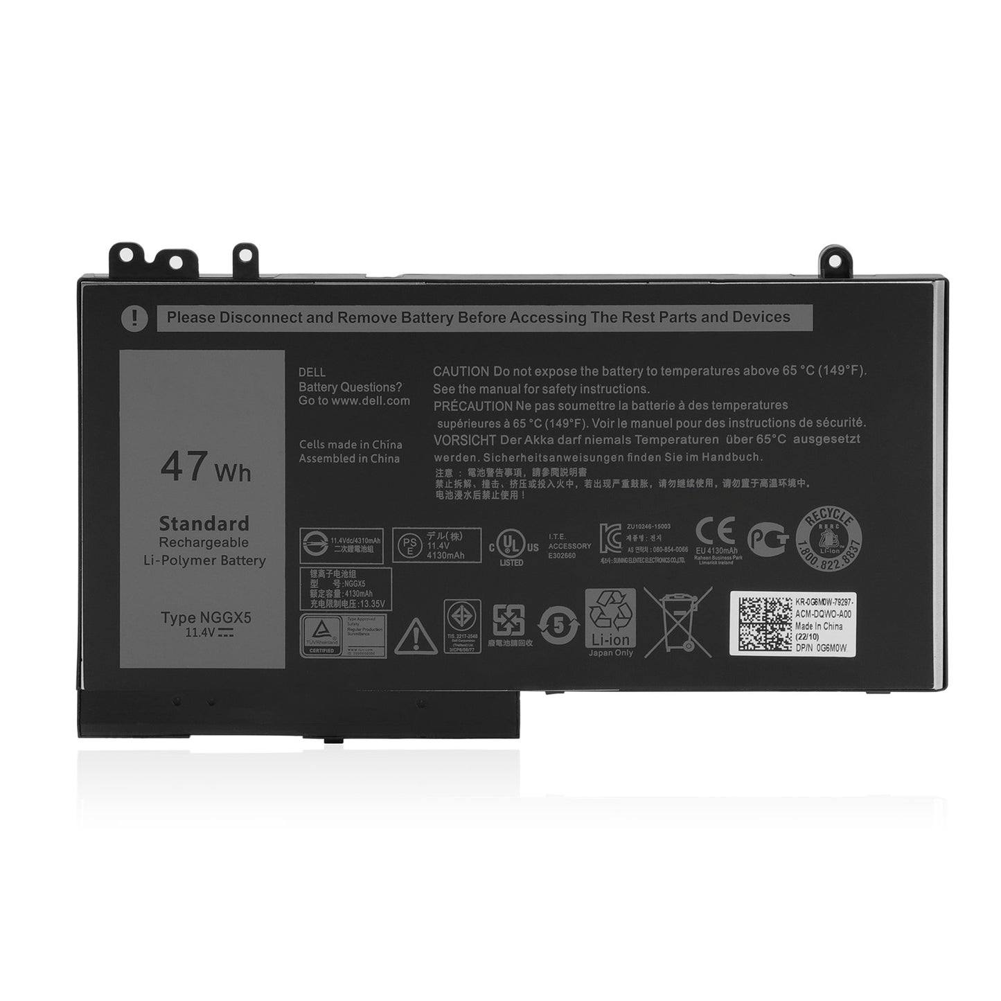 Аккумулятор KELESY NGGX5 для DELL LatitudeE5270 E5470 M3510 E5570 E5550 E5570 JY8D6 954DF 0RDRH9 11.4v 47Wh перезаряжаемый аккумулятор