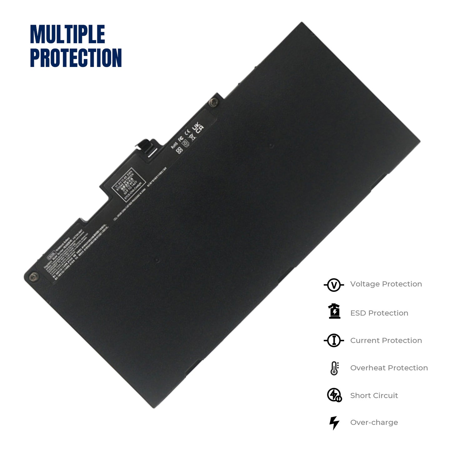 KELESY CS03XL Battery for HP Elitebook 840 848 850 745 755 G3 G4 ZBook 15u G3 G4 Series Laptop fits HSTNN-UB6S 800231-141 800513-001