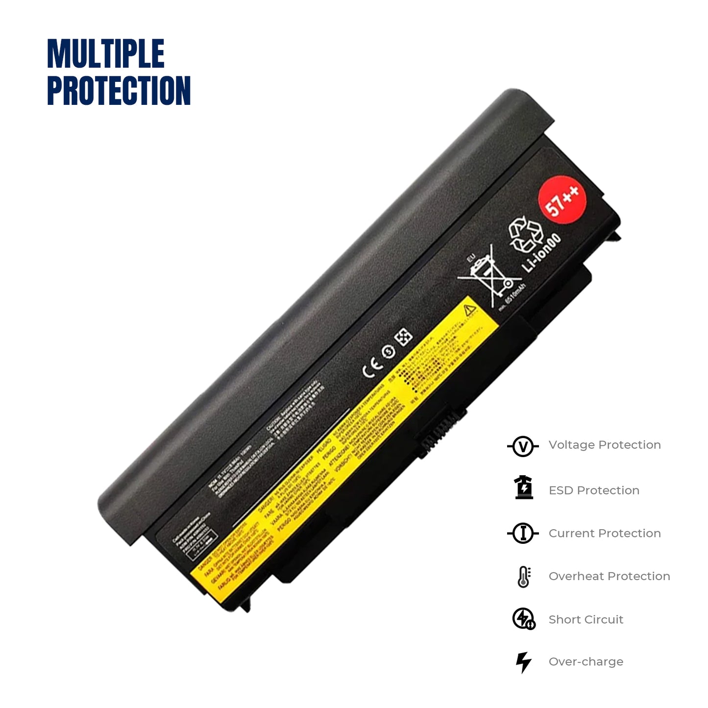 KELESY batería para portátil lenovo ThinkPad, 11,1 V, 100WH/9 celdas, T440p, L440, L540, T440p, T540p, W540, 45N1148, 45N1149