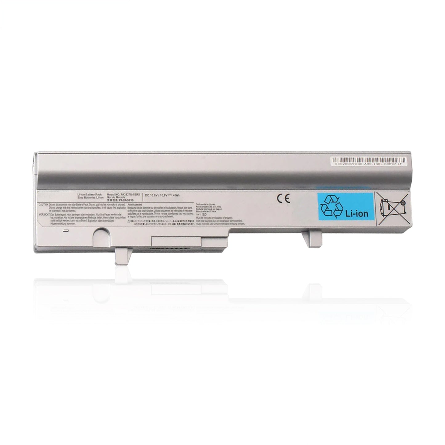 KELESY Batería de PA3837U-1BRS para ordenador portátil, pila de celdas japonesas para Toshiba NB301, NB302, NB303, NB305