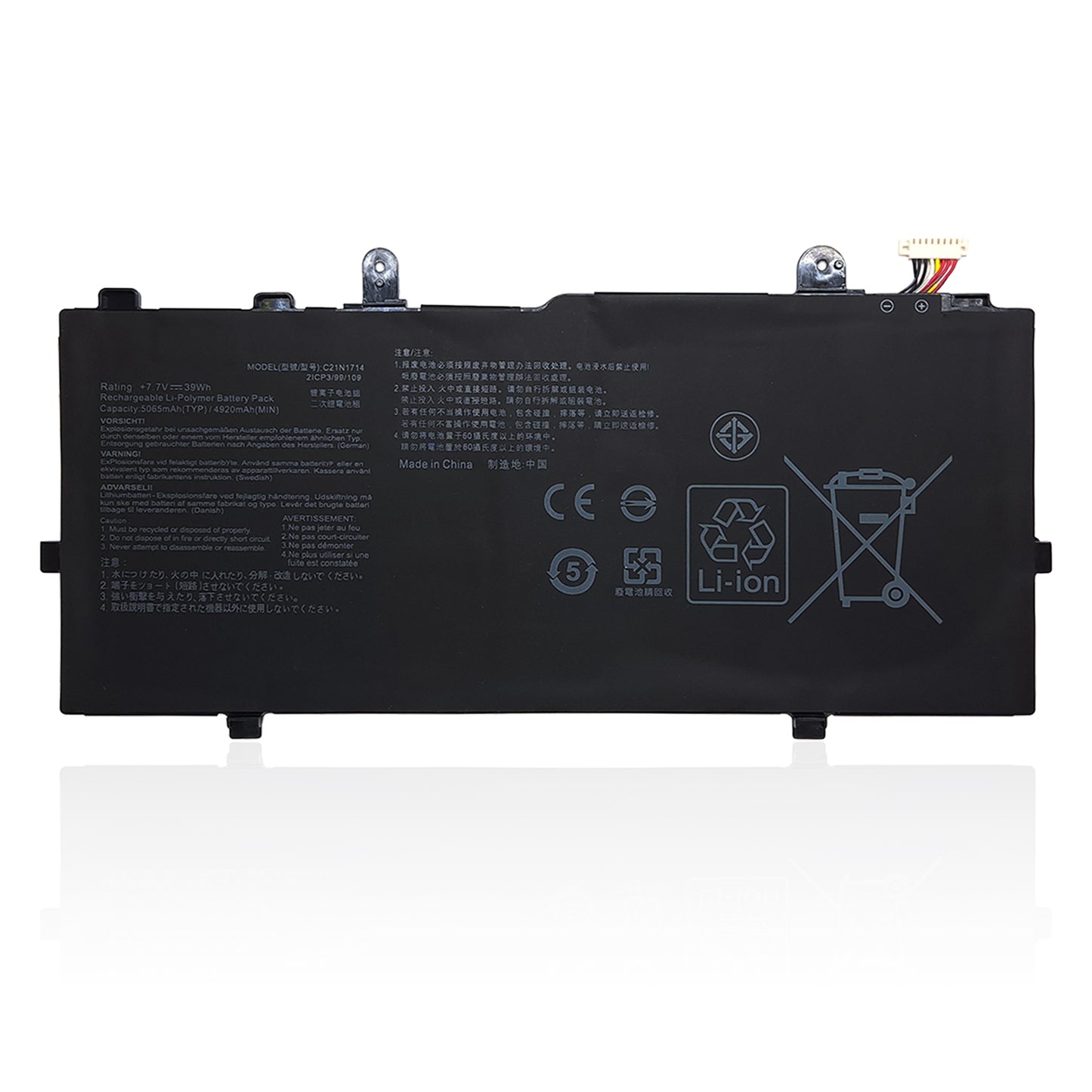 KELESY подлинный оригинальный 39WH C21N1714 аккумулятор для ноутбука ASUS VivoBook Flip TP401 TP401N TP401M TP401NA TP401CA J401MA J401CA