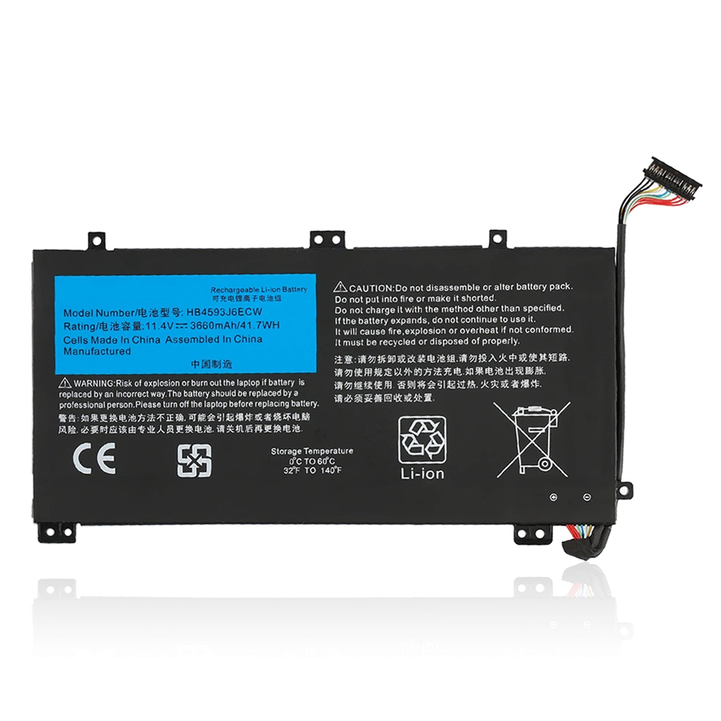 KELESY batería HB4593J6ECW para Huawei MateBook 13, 2020, WRT-W19, WX9, W29, i7, HN-W19L, W19R, WRT-W09, W19L, Notebook, 11,4