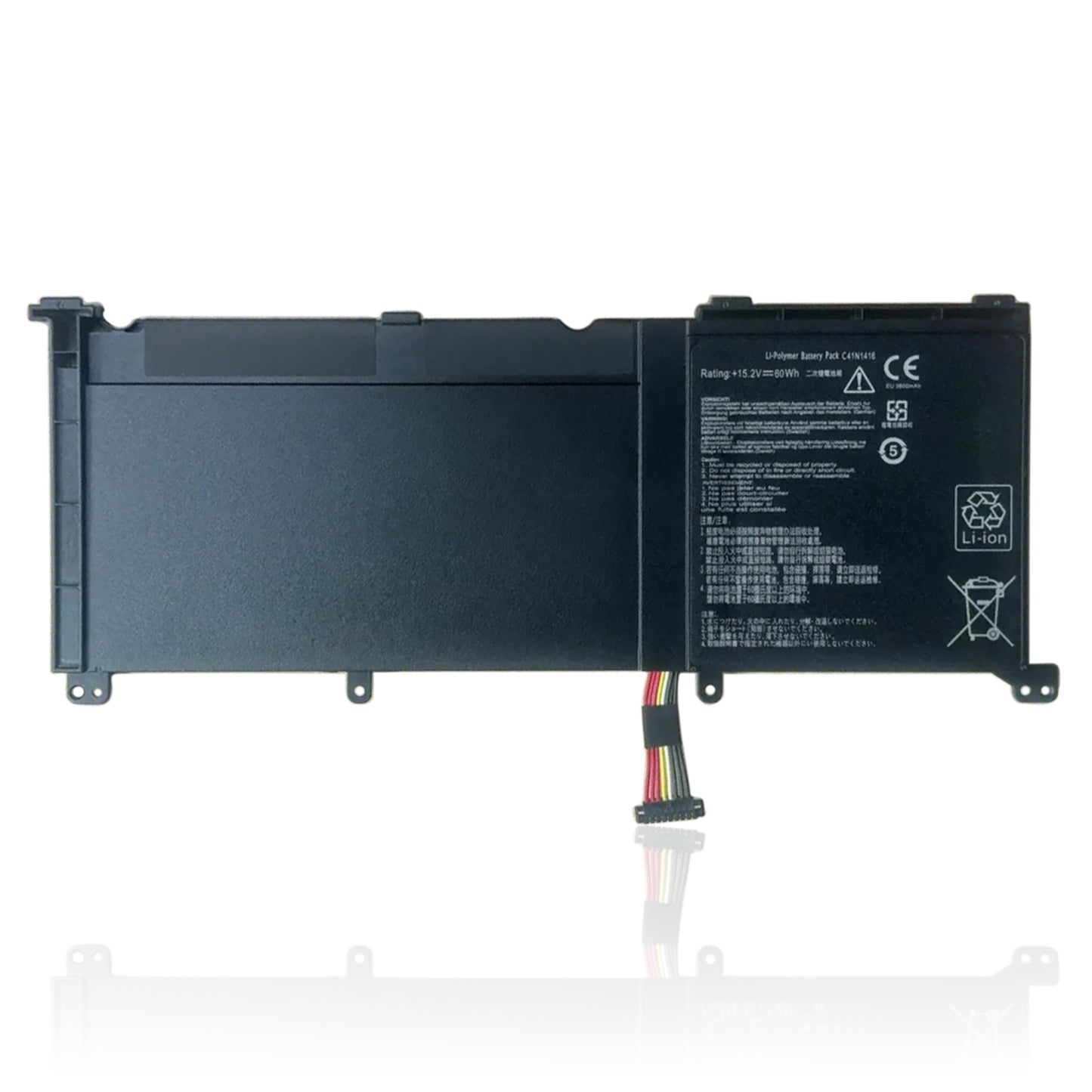 KELESY C41N1416 C41N1524 Laptop Battery For Asus ZenBook Pro UX501JW G501JW N501JW G60V G601JW UX501V 0B200-01250100 01250000