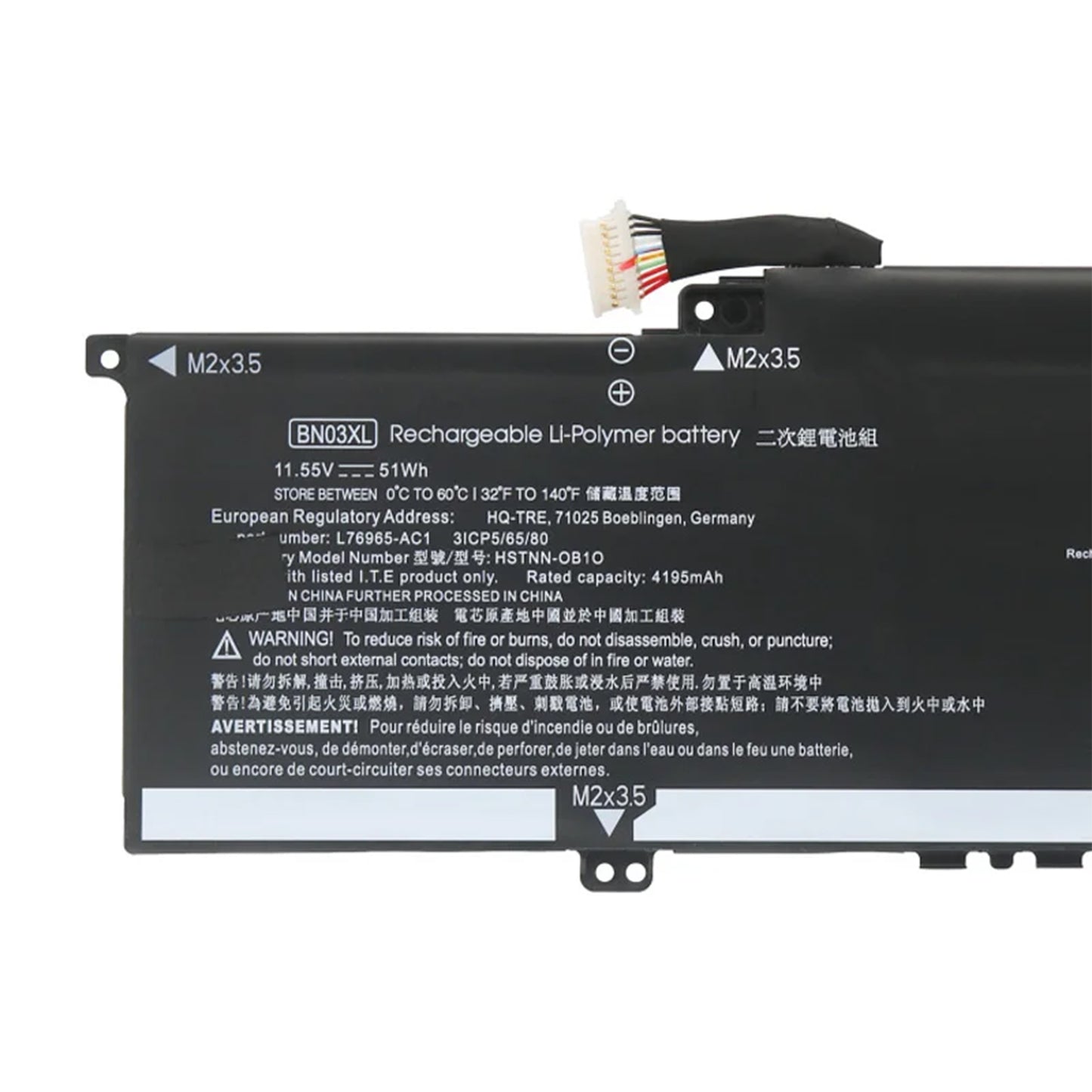 KELESY BN03XL Laptop Battery For HP Envy x360 13-ay00001nd TPN-C145 TPN-C147 15m-ee0013dx HSTNN-DB9N HSTNN-OB1O L77034-005