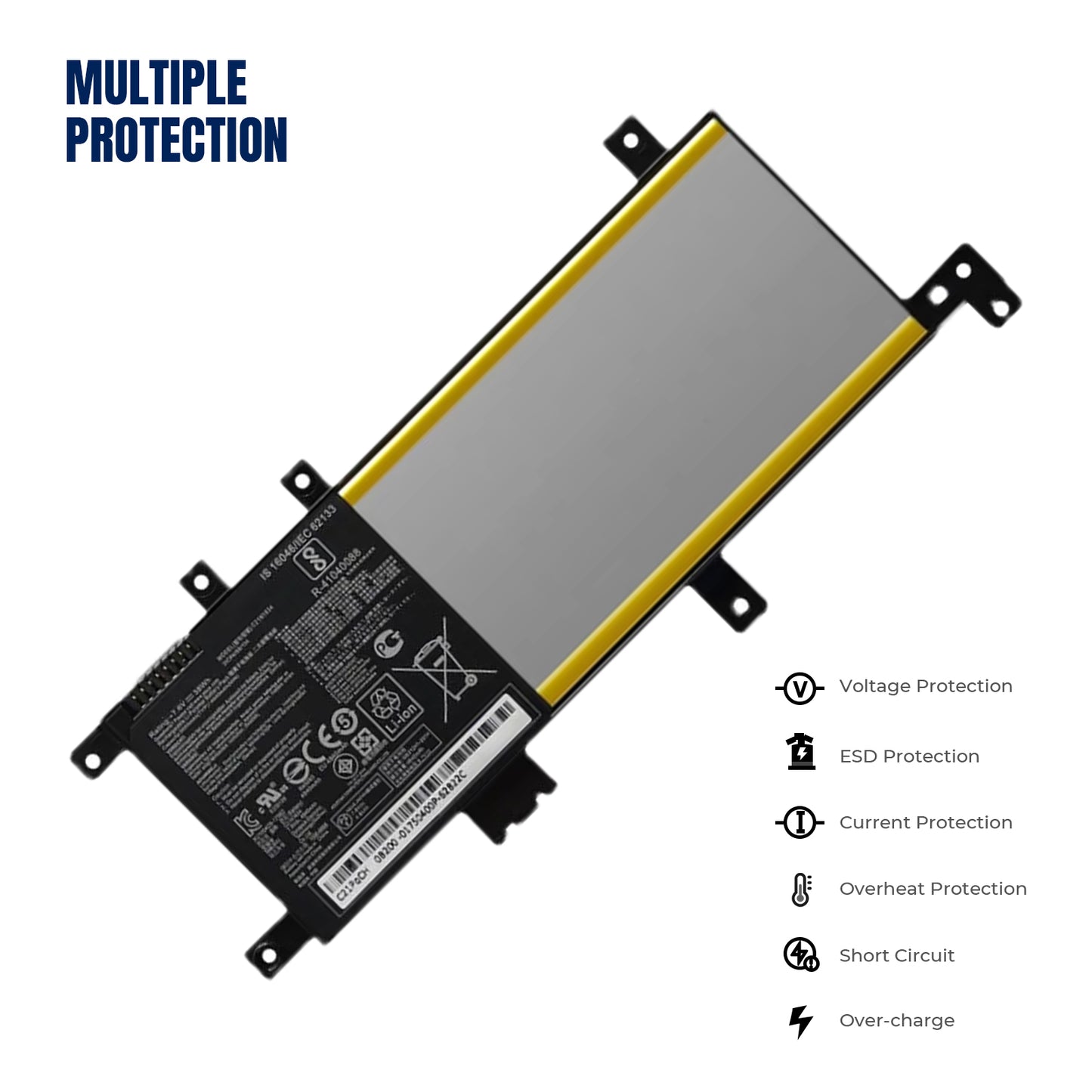 KELESY C21N1634 2ICP4/59/134 Laptop Battery For ASUS VivoBook 15 A580U X580U X580B Series R542U R542UR X542U FL5900L FL8000L