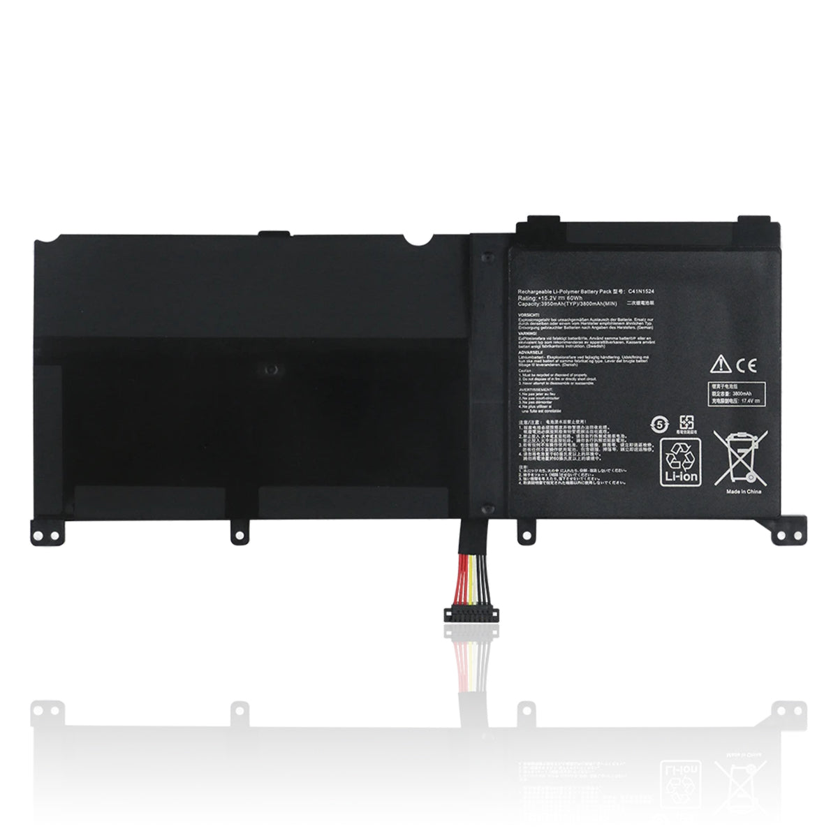 KELESY NEW C41N1524 Laptop Battery For ASUS Zenbook Pro UX501VW UX501JW G501VW N501JW N501VW N501VW-2B N501JW-1A N501JW-2B