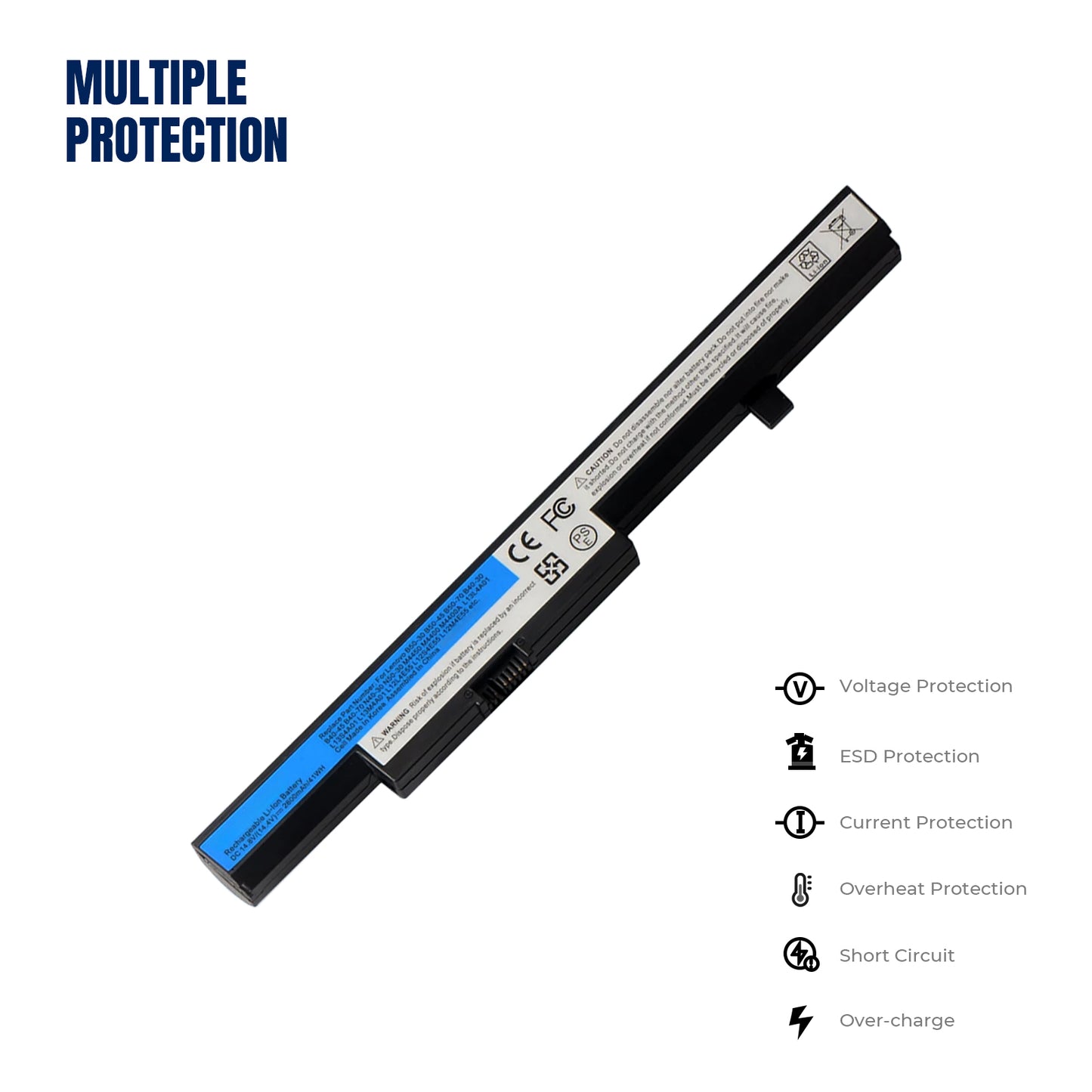 KELESY 2800mAh L13L4A01 batería del ordenador portátil para Lenovo B50-70 B40-70 B50-30 B50-45 B40-30 B50 M4450 M4400 M4400A