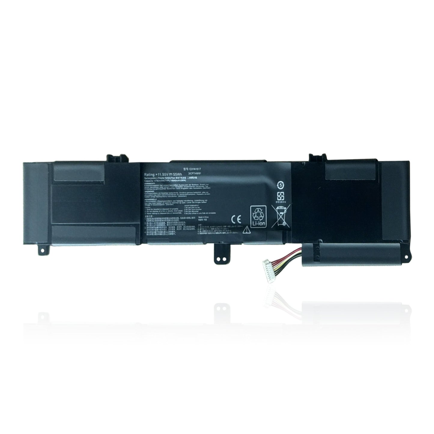 KELESY C31N1517 Laptop Battery For Asus VivoBook TP301UJ TP301UA Q304UJ Q304UAK Q304UA UA6200 0B200-01840000 0B200-01840100