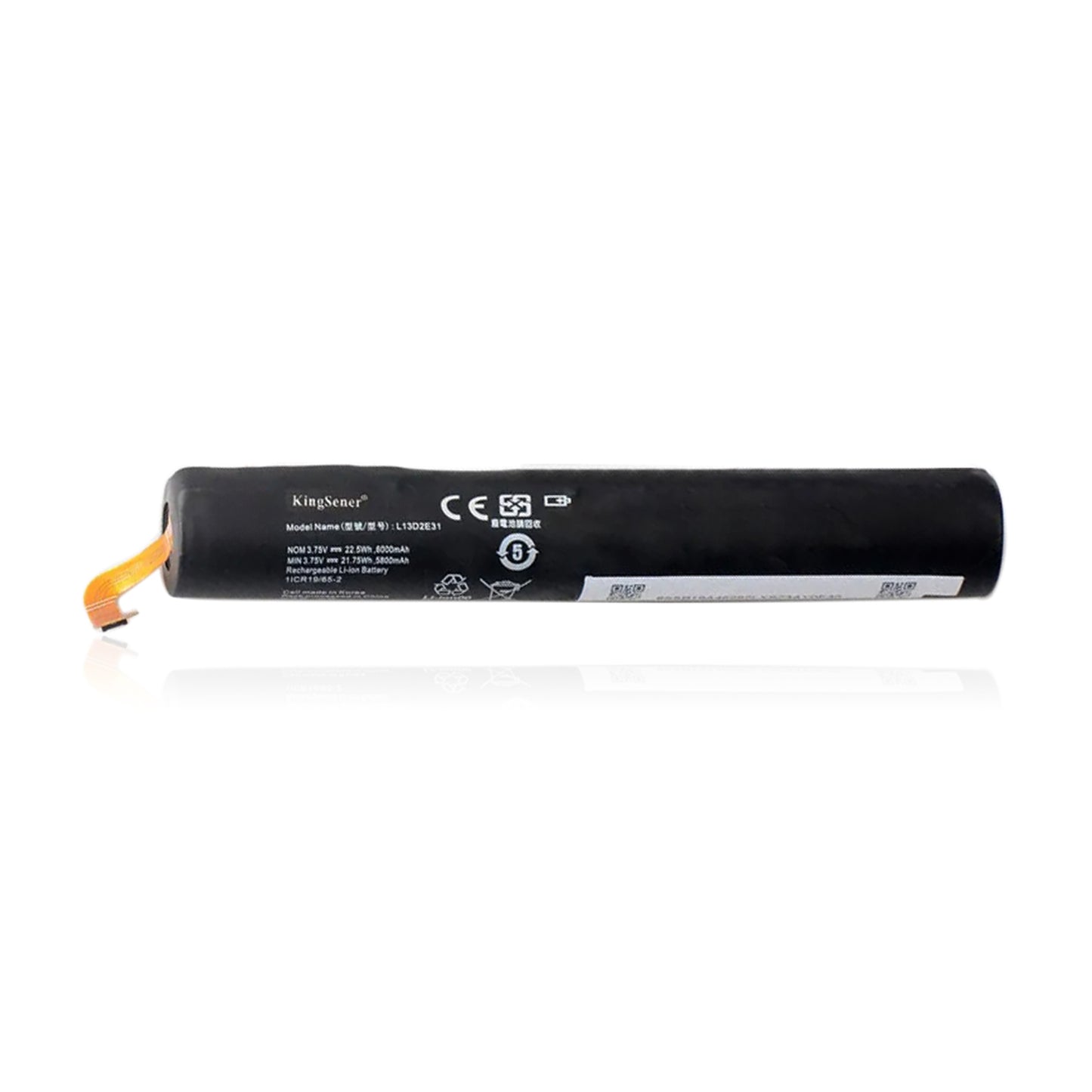 KELESY Korea Cell L13D2E31 Tablet Battery for Lenovo Yoga Tablet 8 B6000 B6000-H B6000-F 60044 60043 L13C2E31 3.75V 6000mAh
