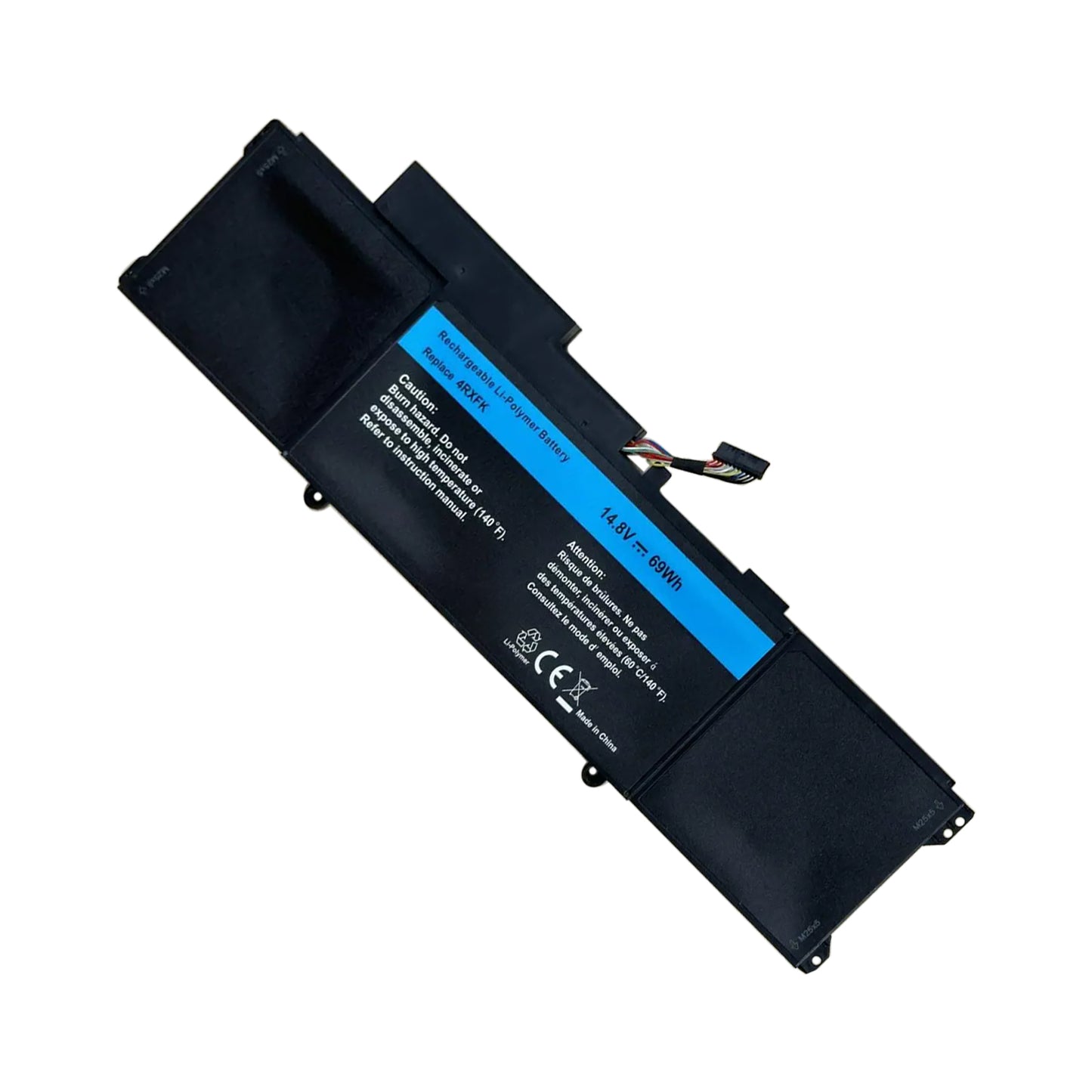 KELESY 14.8V 69WH 4RXFK Laptop Battery For Dell XPS 14 L421X Ultrabook 14-L421x L421x Series Replace C1JKH FFK56
