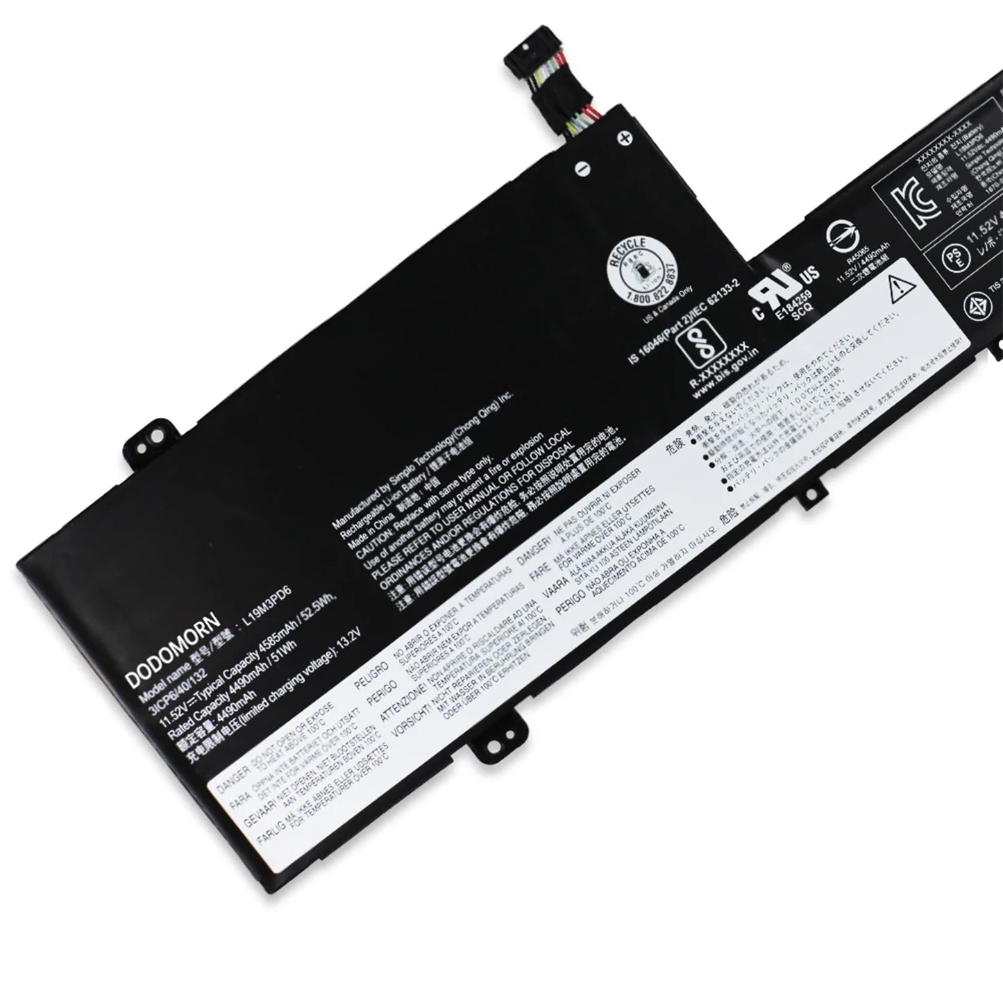 KELESY L19M3PD6 Battery For Lenovo IdeaPad Flex 5-15IIL05 15ALC05 14ARE05 14IIL05 14ITL05 14ALC05 L19L3PD6 L19C3PD6 L19D3PD6