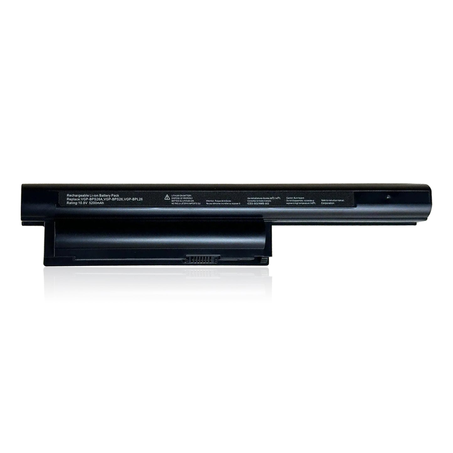 KELESY Batería BPS26 para ordenador portátil, para Sony Vaio VGP-BPL26, VGP-BPS26, VGP-BPS26A, SVE14A, SVE15, SVE17, VPC-CA