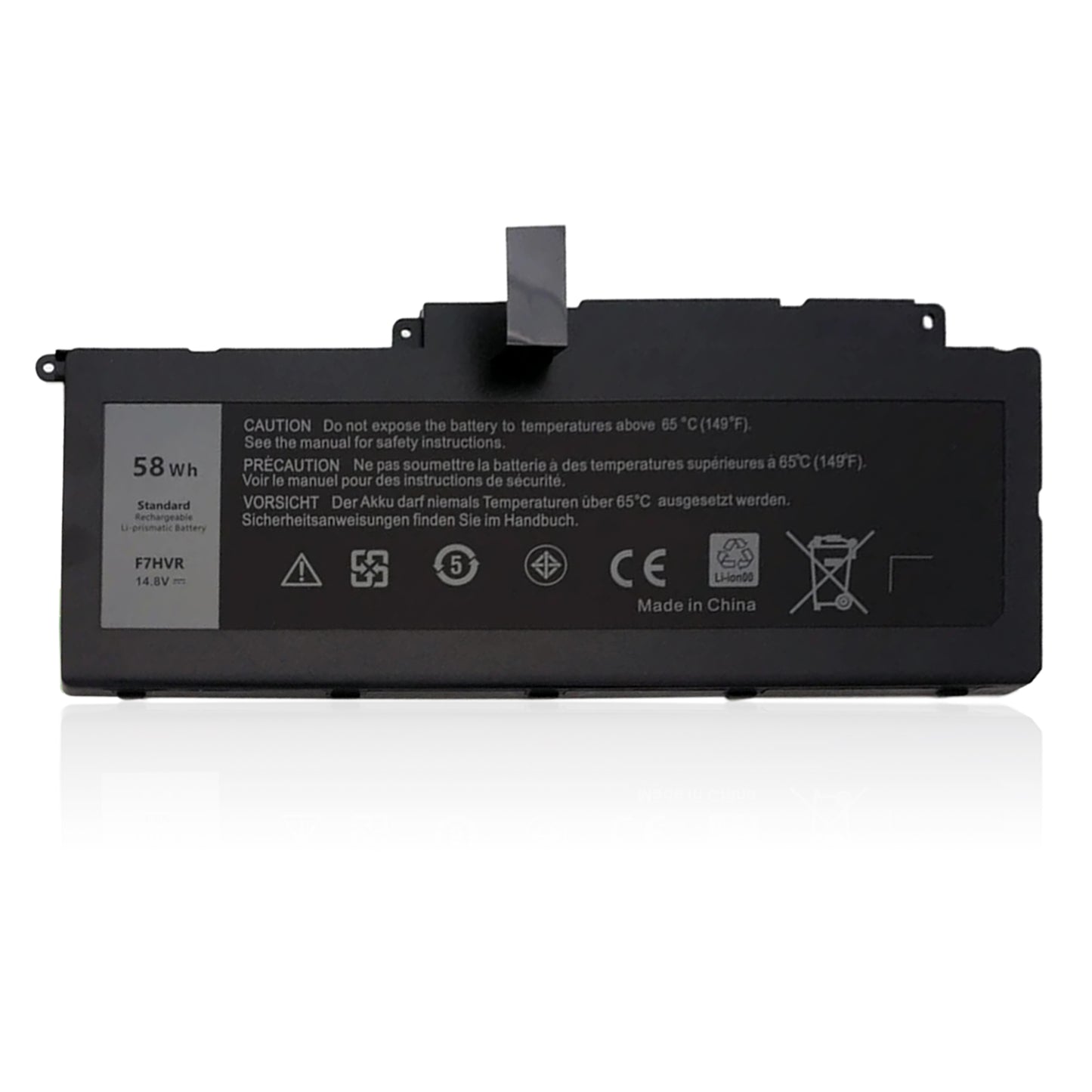 Аккумулятор для ноутбука KELESY F7HVR 58Wh 9HRXJ 89JW7 T2T3J для Dell Inspiron 14 5447 7000 7437,15 5547 7537,17 7737 7746 Latitude 3150