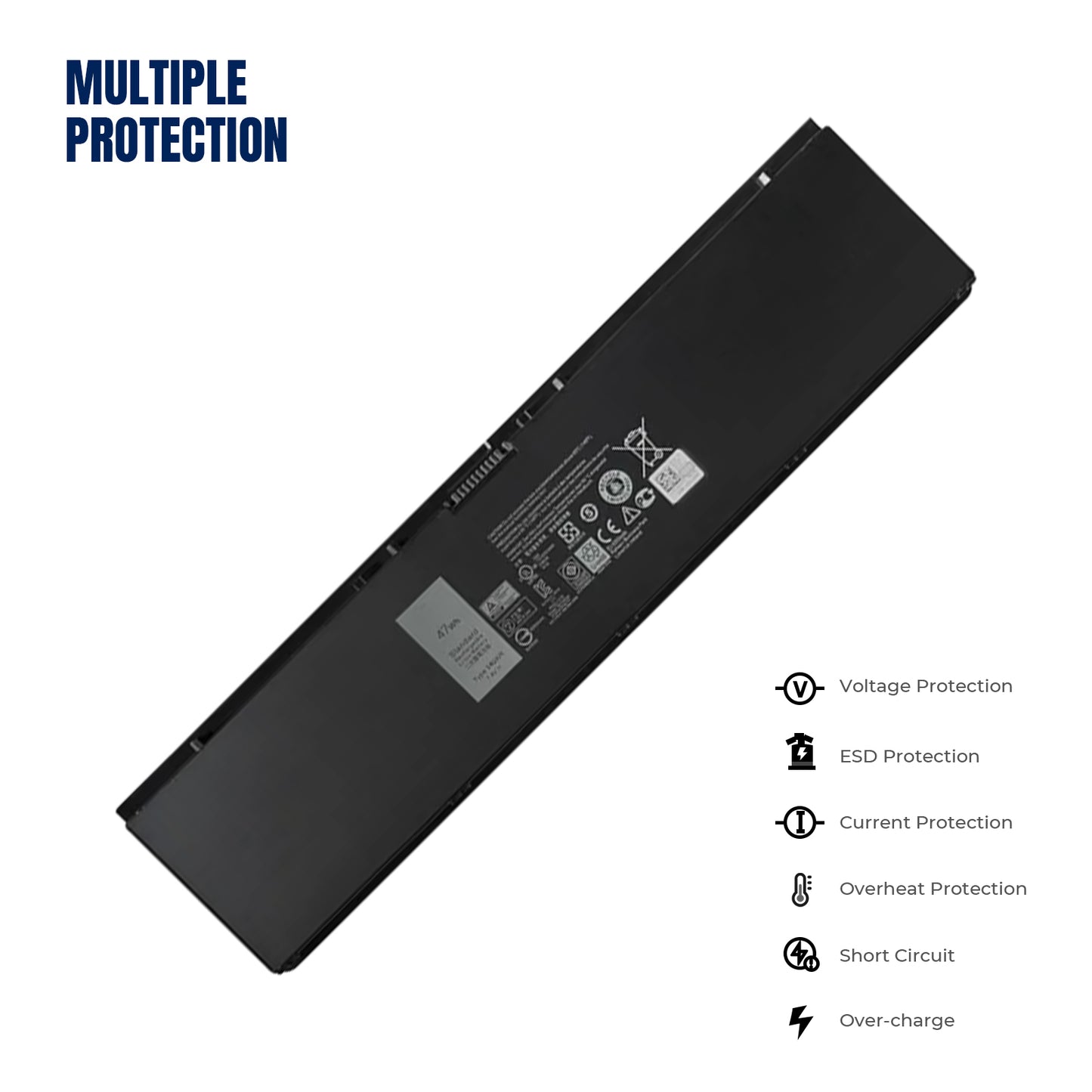 KELESY New 34GKR Laptop Battery For DELL Latitude E7420 E7440 E7450 V8XN3 G95J5 0909H5 0G95J5 5K1GW 3RNFD