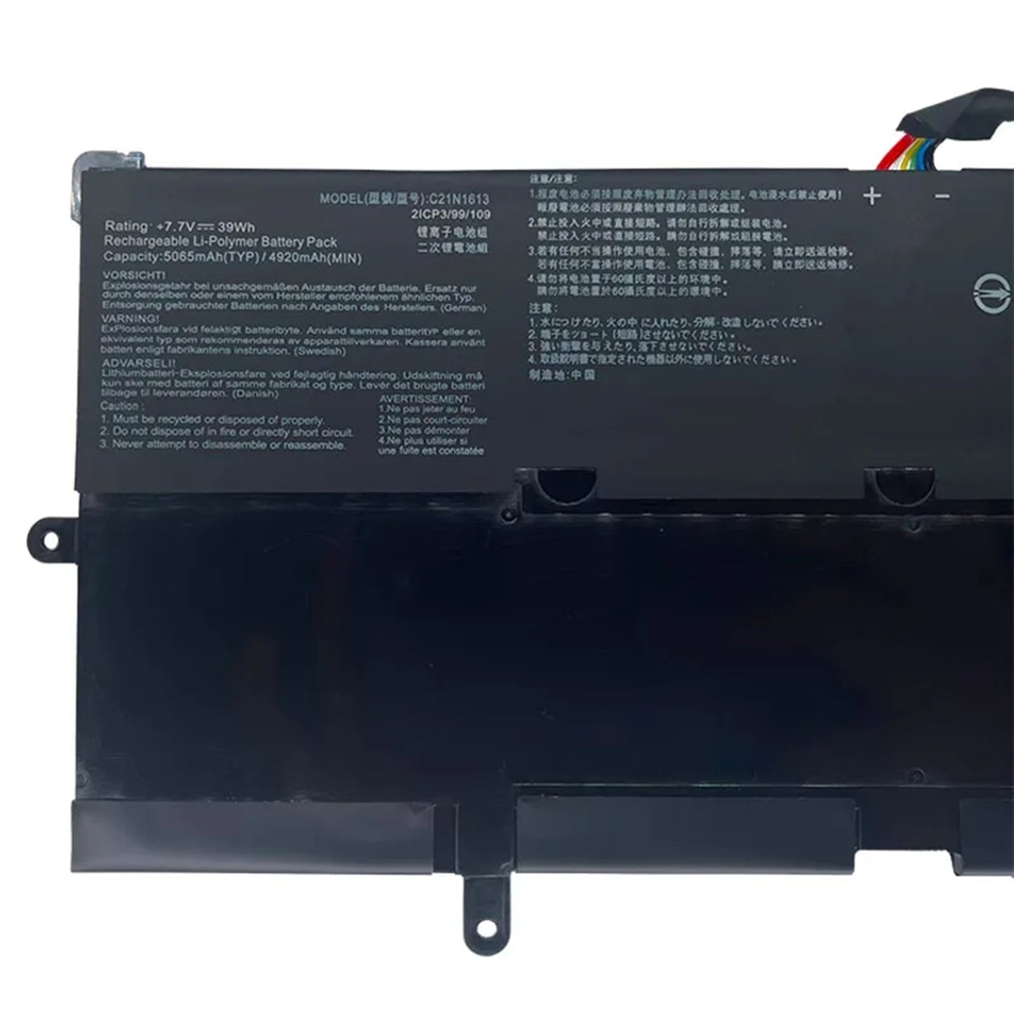 KELESY C21N1613 Laptop Battery For ASUS Chromebook Flip C302C C302CA C302CA-1A C302CA-GU003 GU006 GU017 C302SA C21PQC5 39Wh