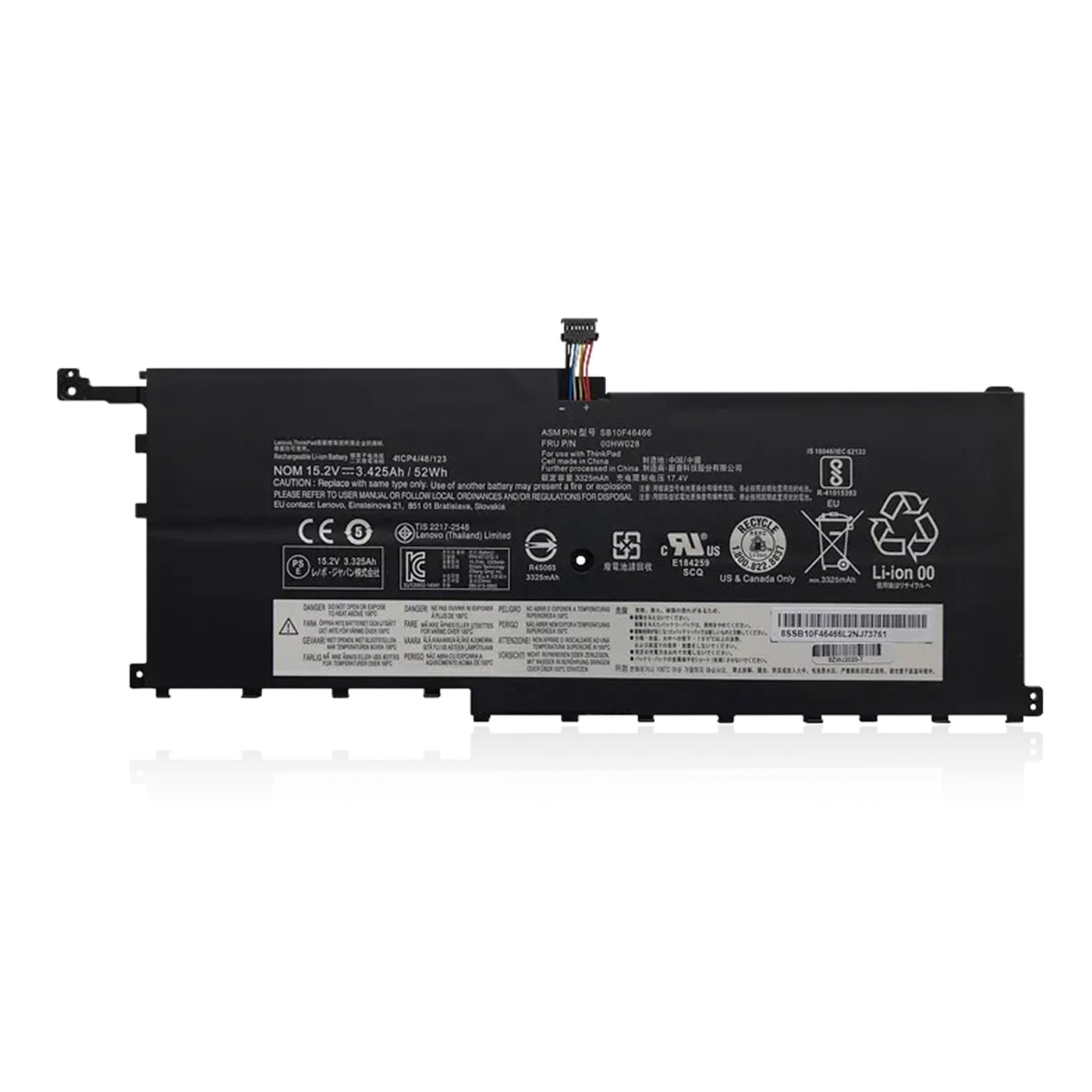 KELESY 01AV409 01AV439 Laptop Battery for LENOVO X1C Yoga Carbon Gen 4 2016 Ultrabook 01AV410 01AV438 SB10K97567 SB10K97566