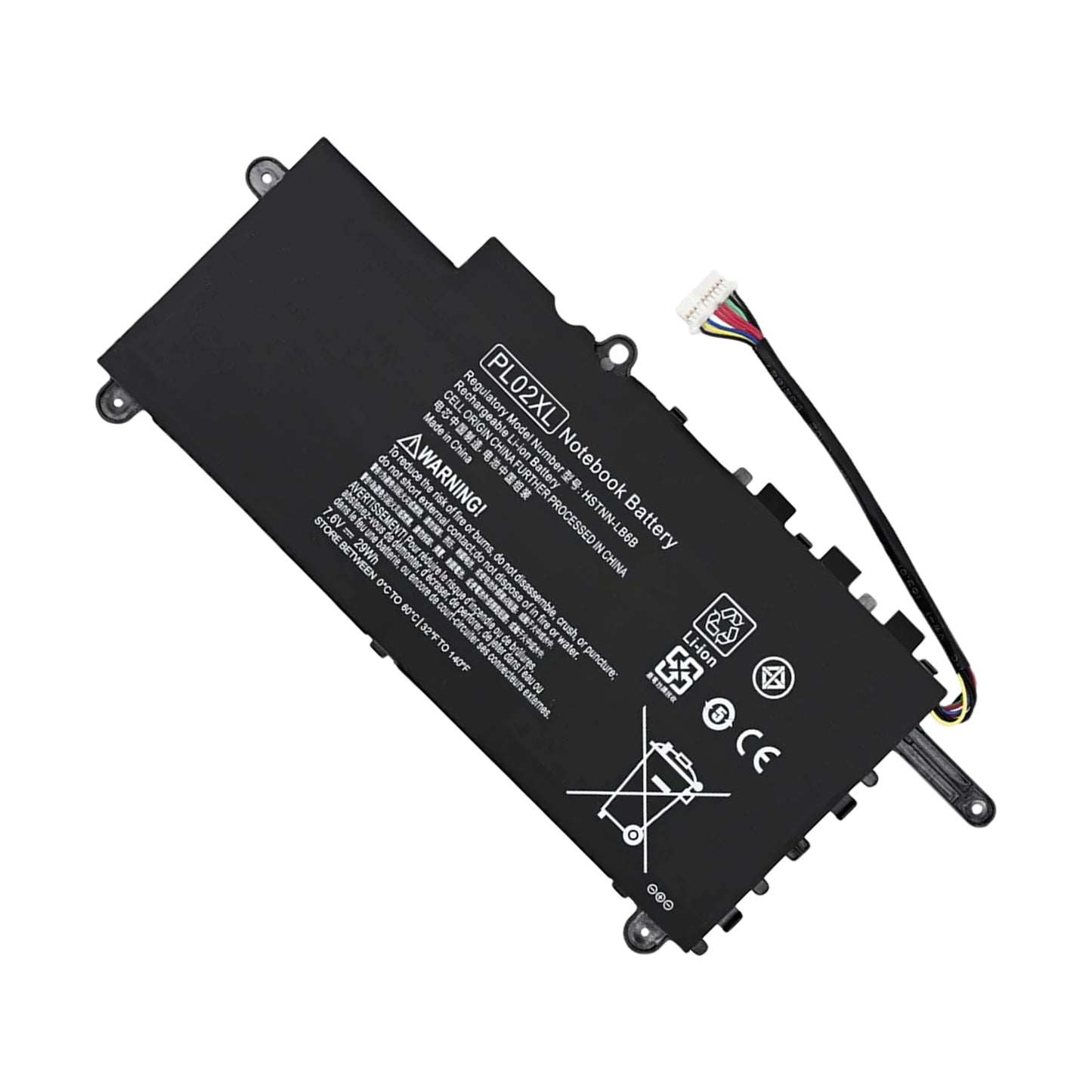KELESY PL02XL Laptop-Akku HP Pavilion 11 X360 11-n010dx 11-n000snx 11-N014TU 11-N030TU 751681-421 HSTNN-LB6B HST-DB6B 29WH