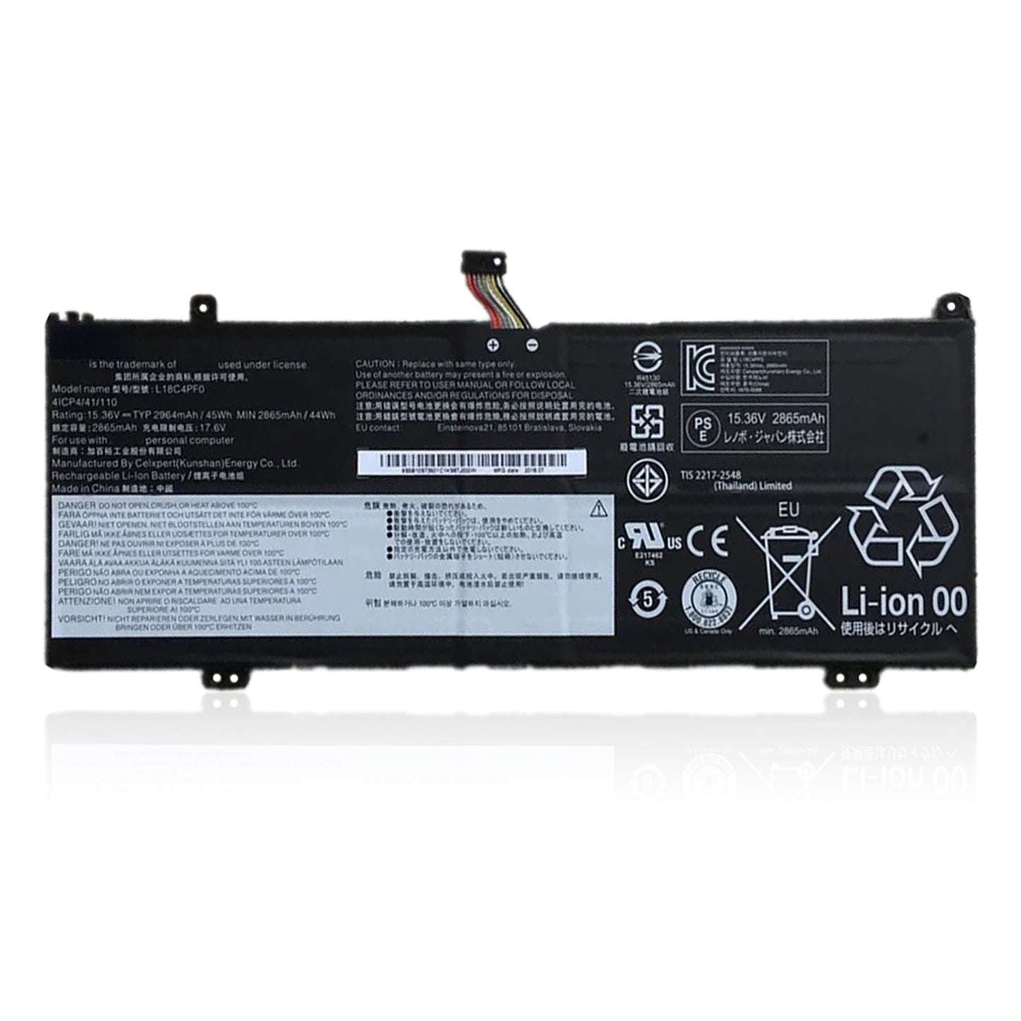 KELESY L18C4PF0 L18M4PF0 Laptop Battery For Lenovo ThinkBook 13S 14S 13S-IWL 13S-20R90071GE 14S-IWL 14S-20RM L18D4PF0
