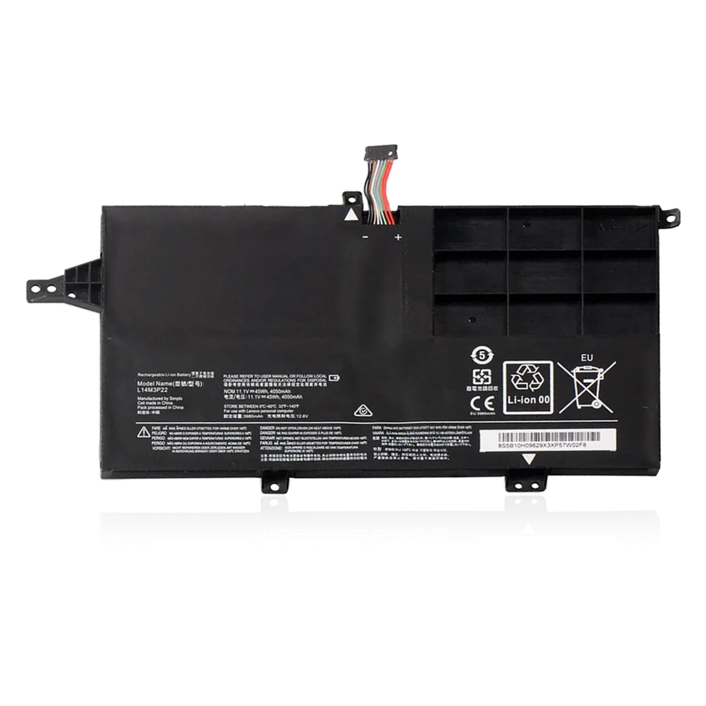 KELESY L14M3P22 Laptop Battery for Lenovo K41-70 K41-80 M41-70 M41-80 L14S3P21 11.1V 4050mAh 45WH