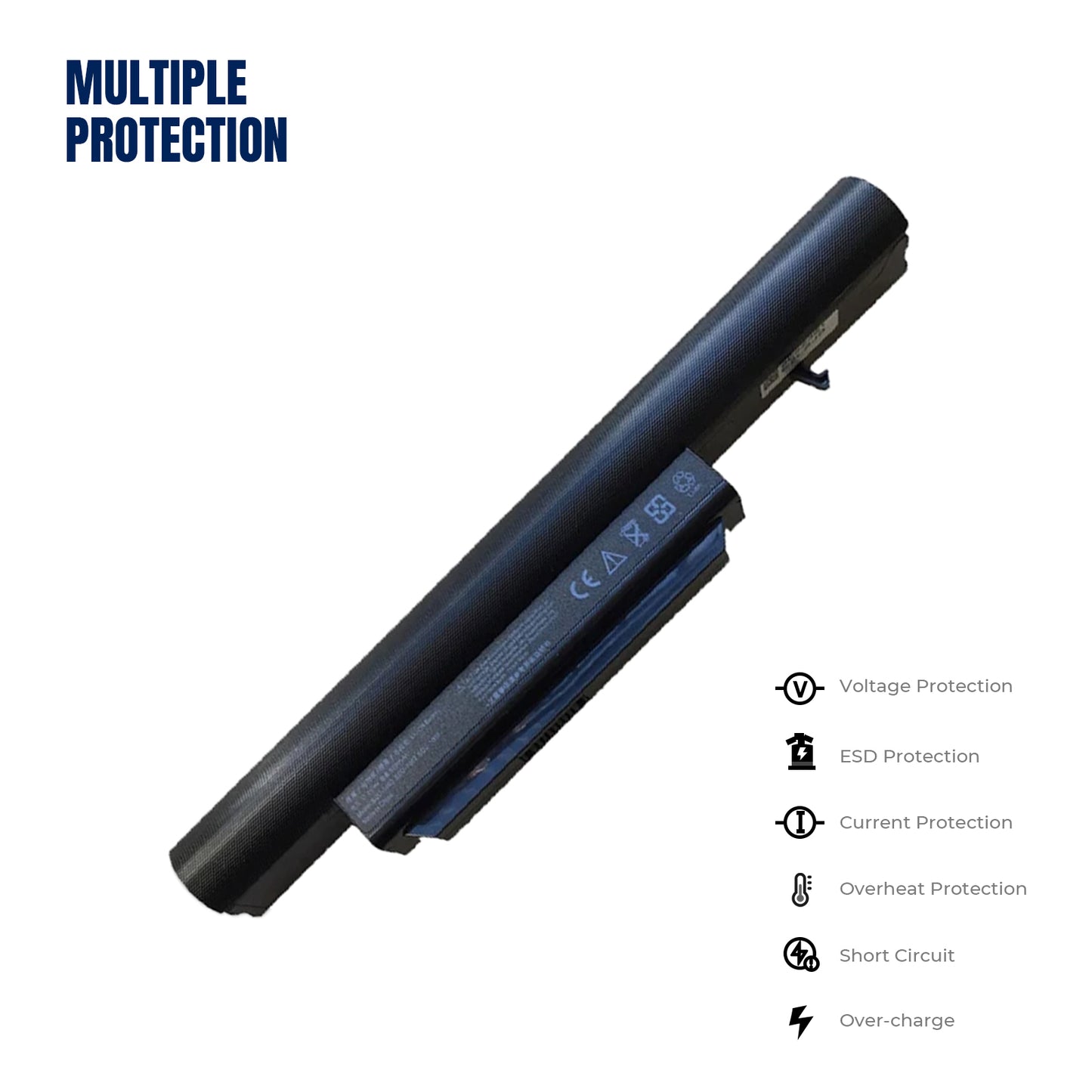 KELESY Hasee-Batería de 11,1 V para ordenador portátil, pila para Hasee A560P K580S K580P SQU-1008 SQU-1003, Haier R410 R410G