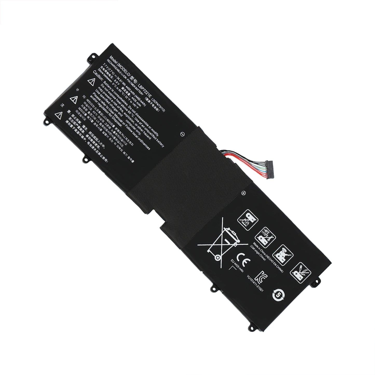 KELESY Batería LBP7221E para LG Gram 13Z940, 14Z950, 13ZD940, 15ZD950, 14Z960, 15Z960, 15ZD970, 15Z975